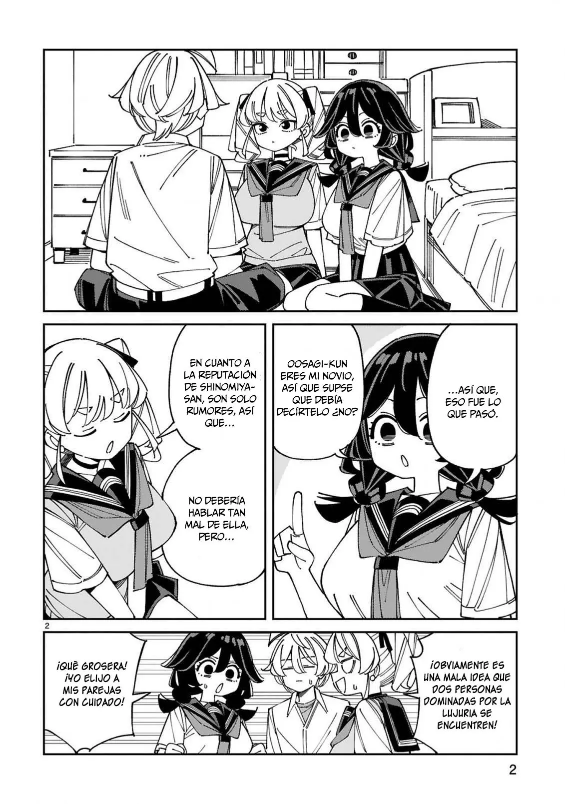 Uso kareshi demo iikara tonikaku shitai mashiro-chan - Capítulo 27 - Página 3 - LectorTMOo