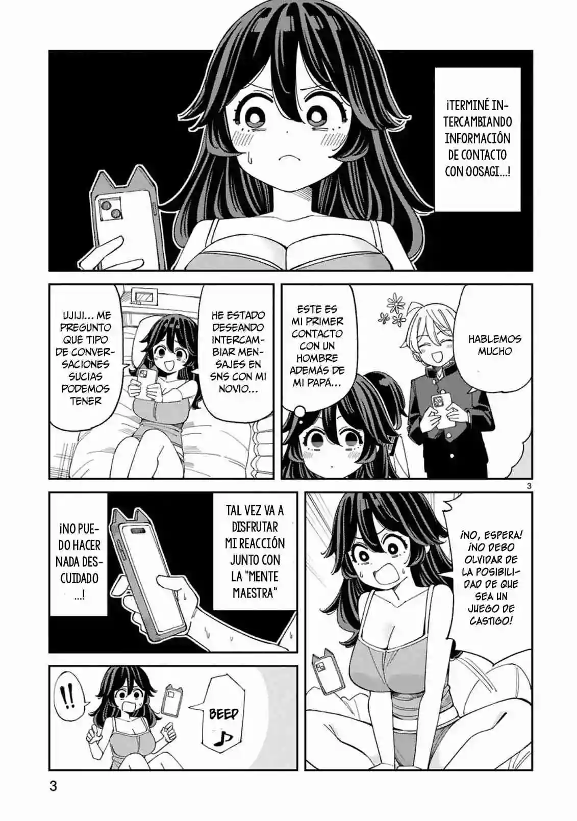 Uso kareshi demo iikara tonikaku shitai mashiro-chan - Capítulo 5 - Página 4 - LectorTMOo