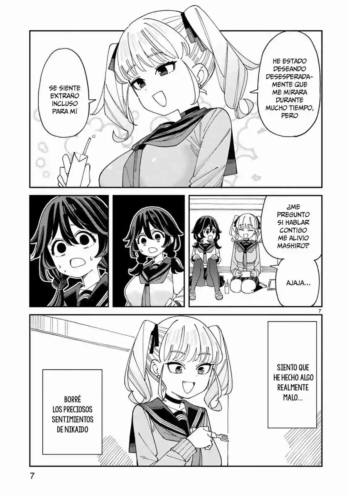 Uso kareshi demo iikara tonikaku shitai mashiro-chan - Capítulo 7 - Página 8 - LectorTMOo