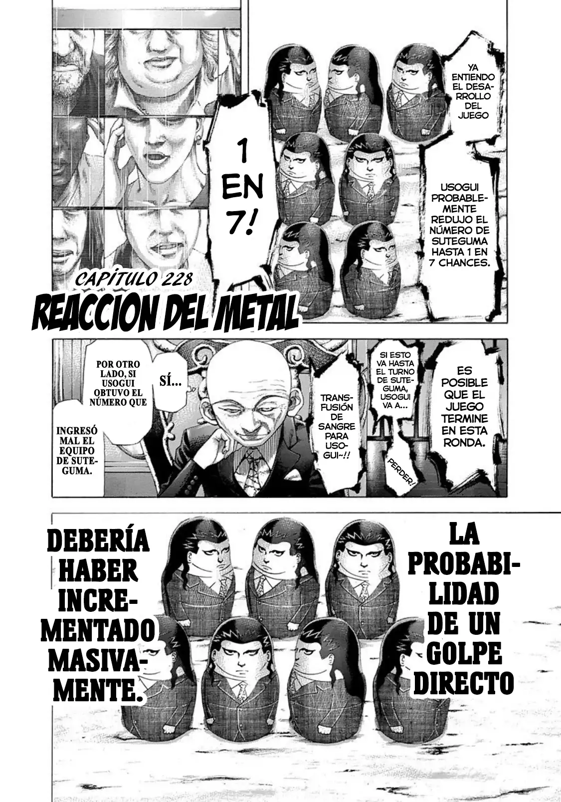 Usogui - Capítulo 228 - Página 1 - LectorTMOo
