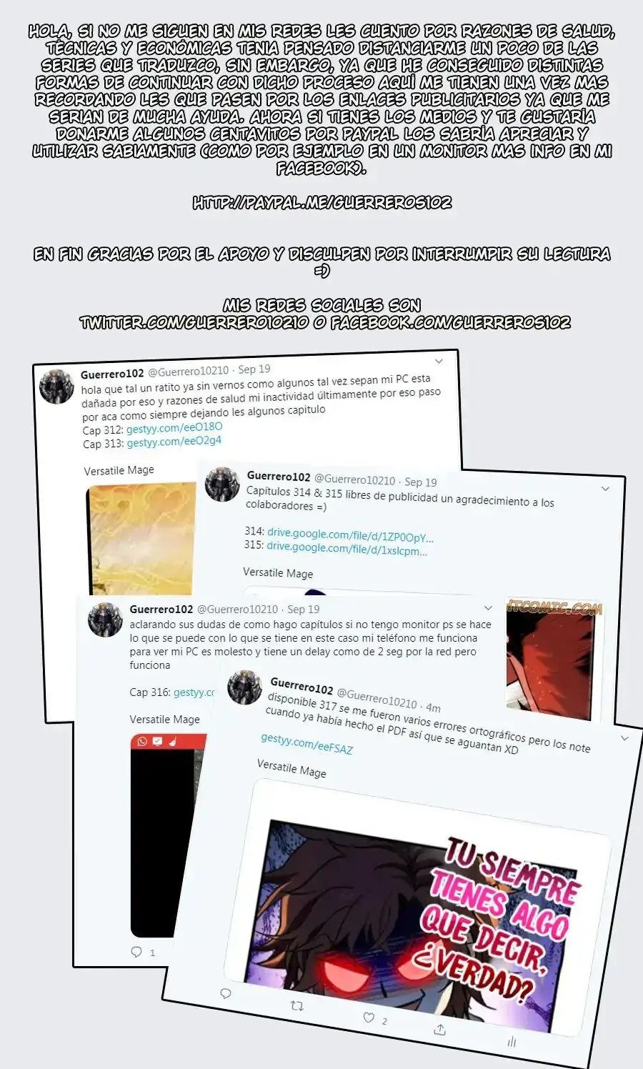 Versatile Mage (Novela) - Capítulo 312 - Página 14 - LectorTMOo