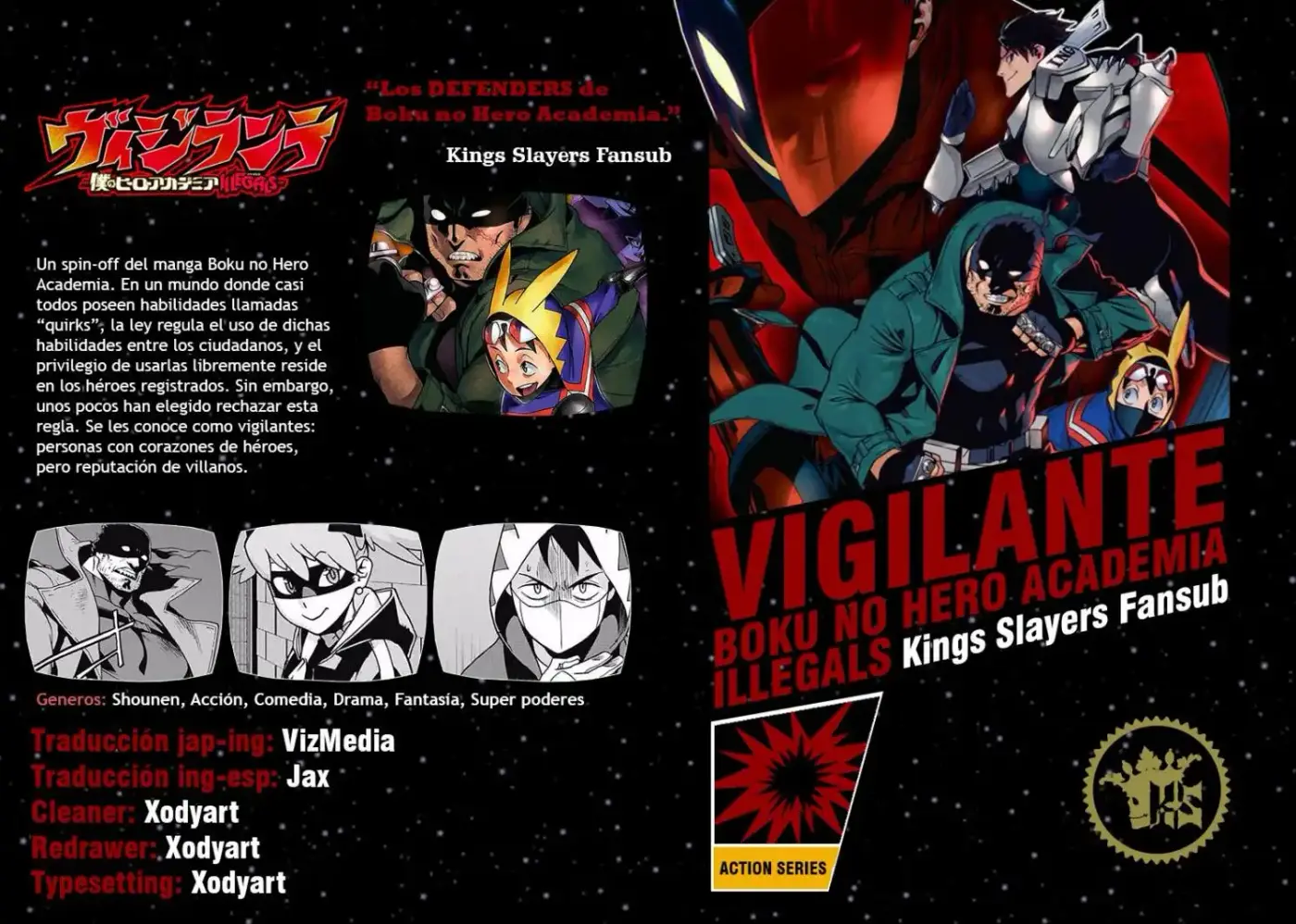 Vigilante: Boku no Hero Academia Illegals - Capítulo 17 - Página 1 - LectorTMOo
