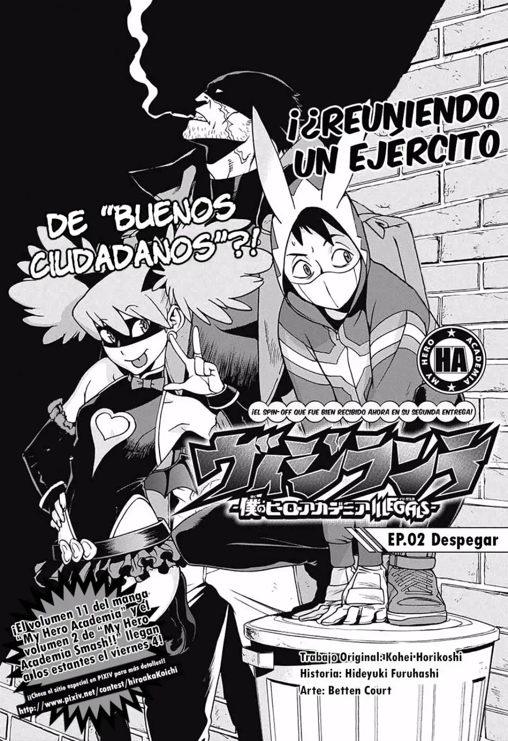 Vigilante: Boku no Hero Academia Illegals - Capítulo 2 - Página 2 - LectorTMOo