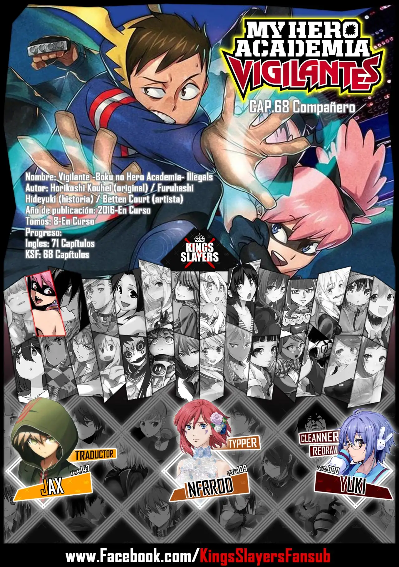 Vigilante: Boku no Hero Academia Illegals - Capítulo 68 - Página 1 - LectorTMOo