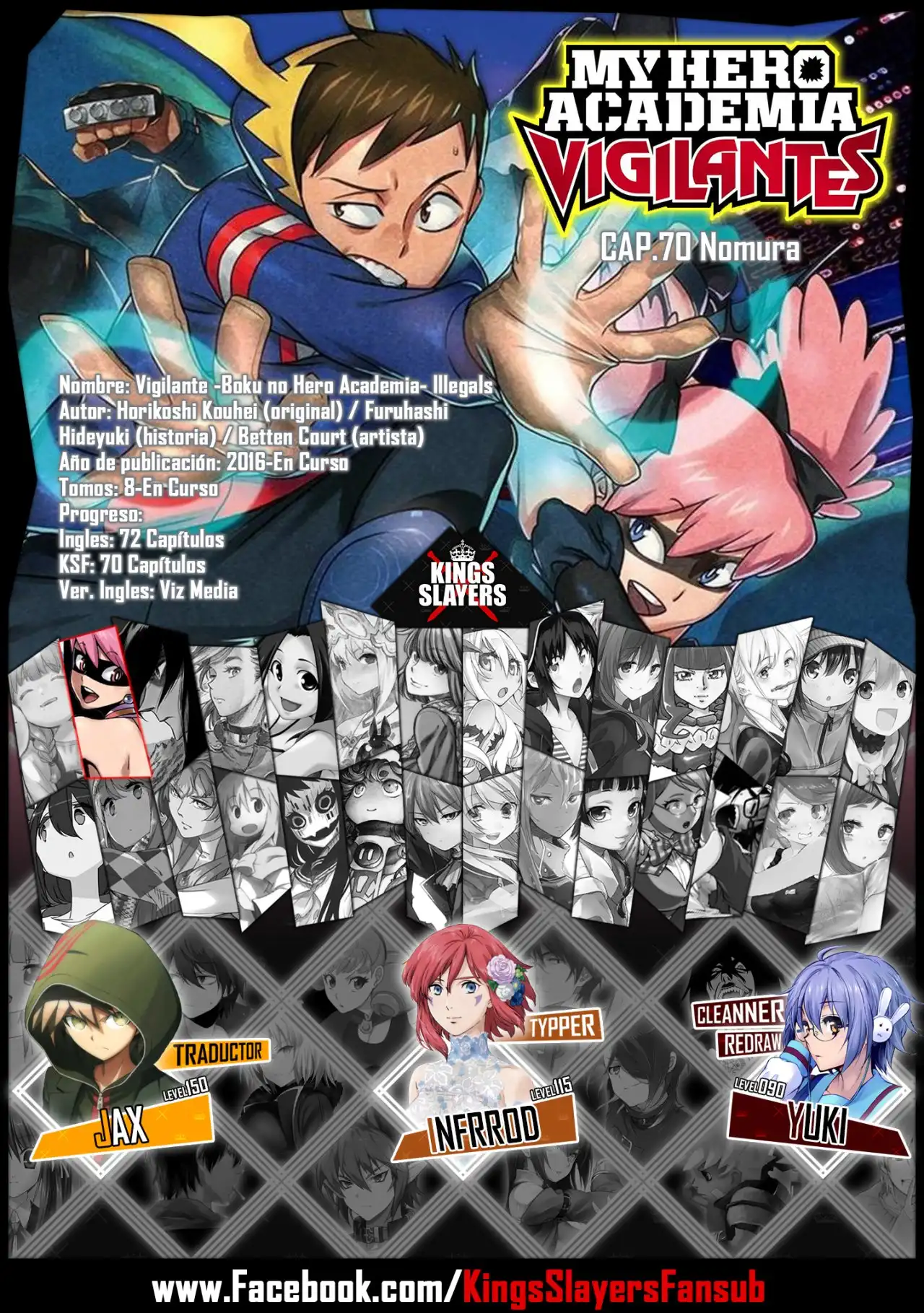 Vigilante: Boku no Hero Academia Illegals - Capítulo 70 - Página 1 - LectorTMOo
