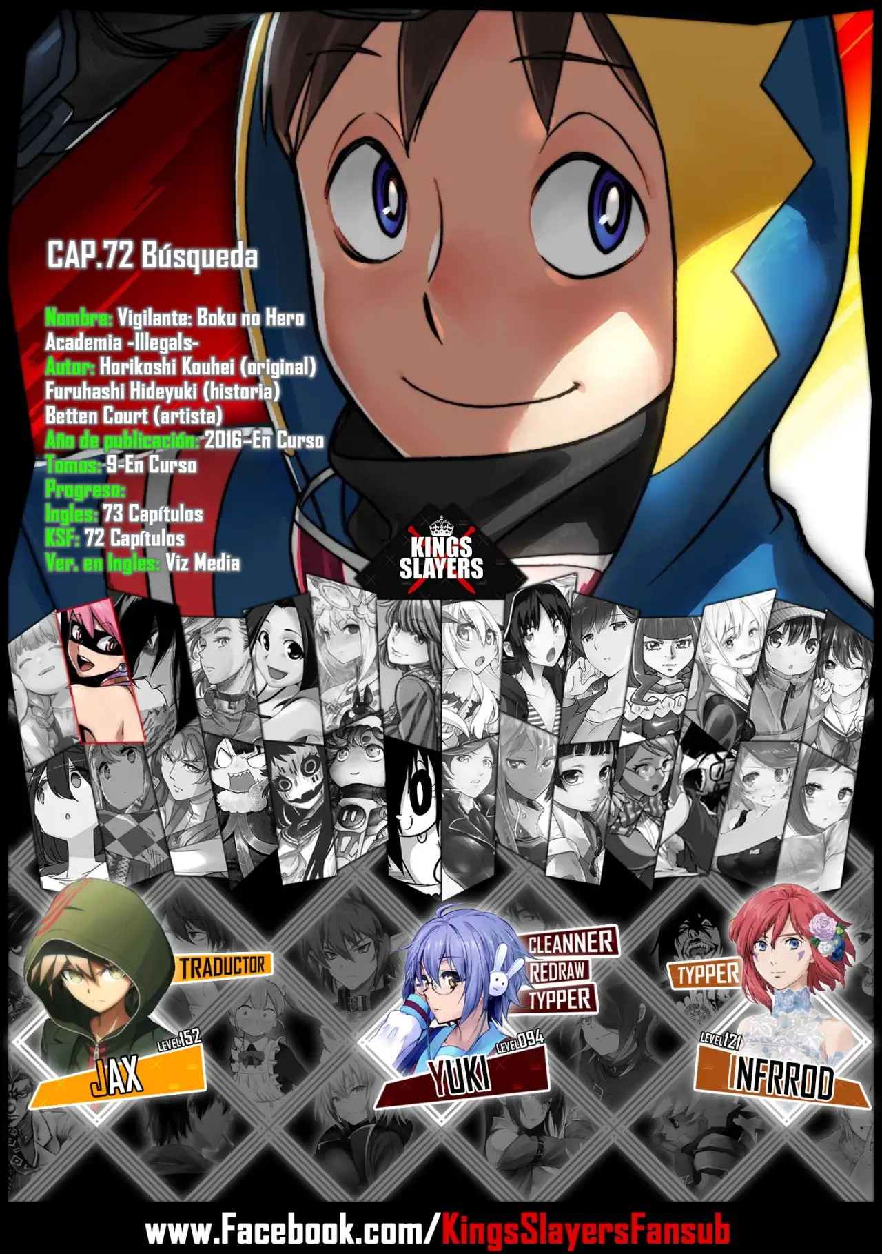 Vigilante: Boku no Hero Academia Illegals - Capítulo 72 - Página 1 - LectorTMOo