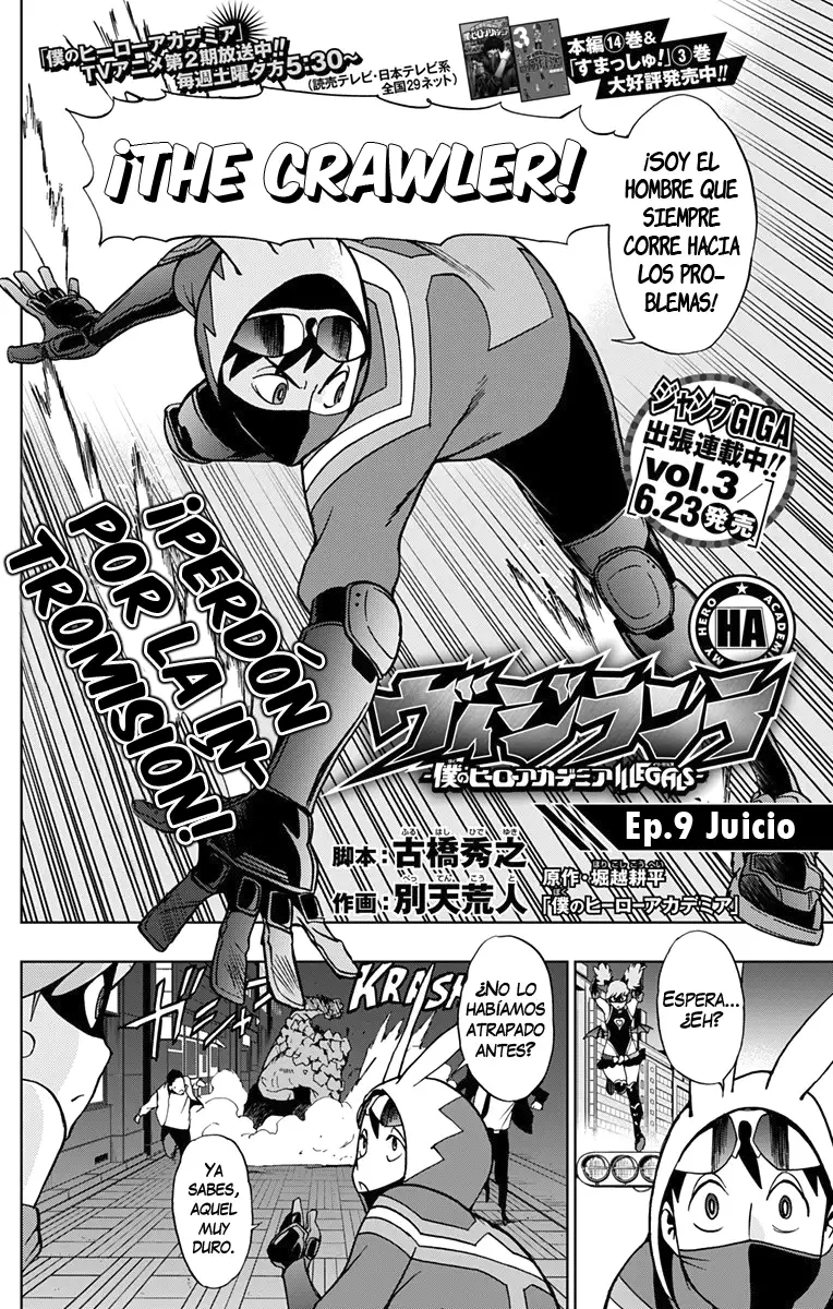 Vigilante: Boku no Hero Academia Illegals - Capítulo 9 - Página 3 - LectorTMOo