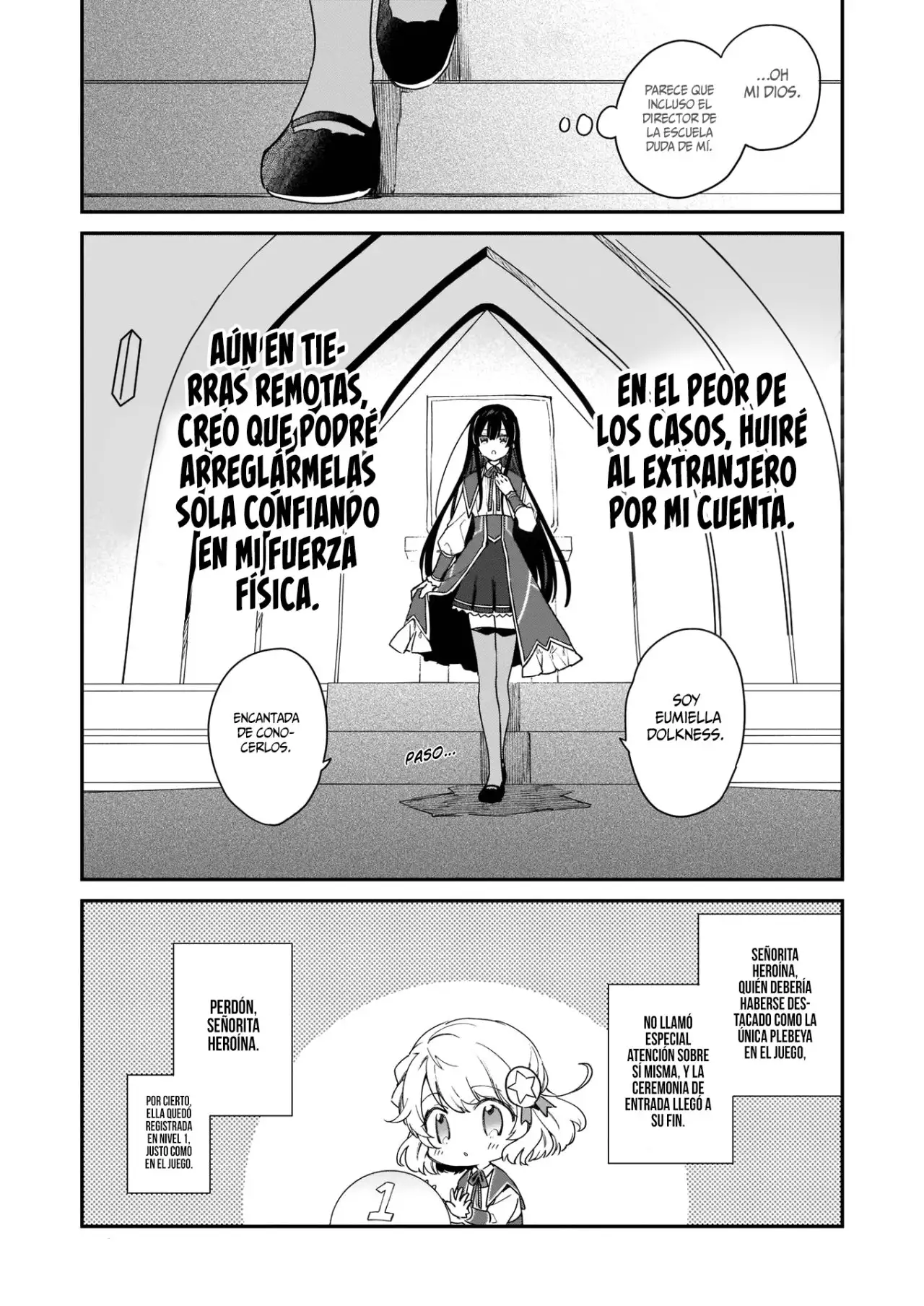 Villana Nivel 99 ~Tal Vez sea El Jefe Oculto pero no soy El Rey Demonio~ - Capítulo 1 - Página 6 - LectorTMOo