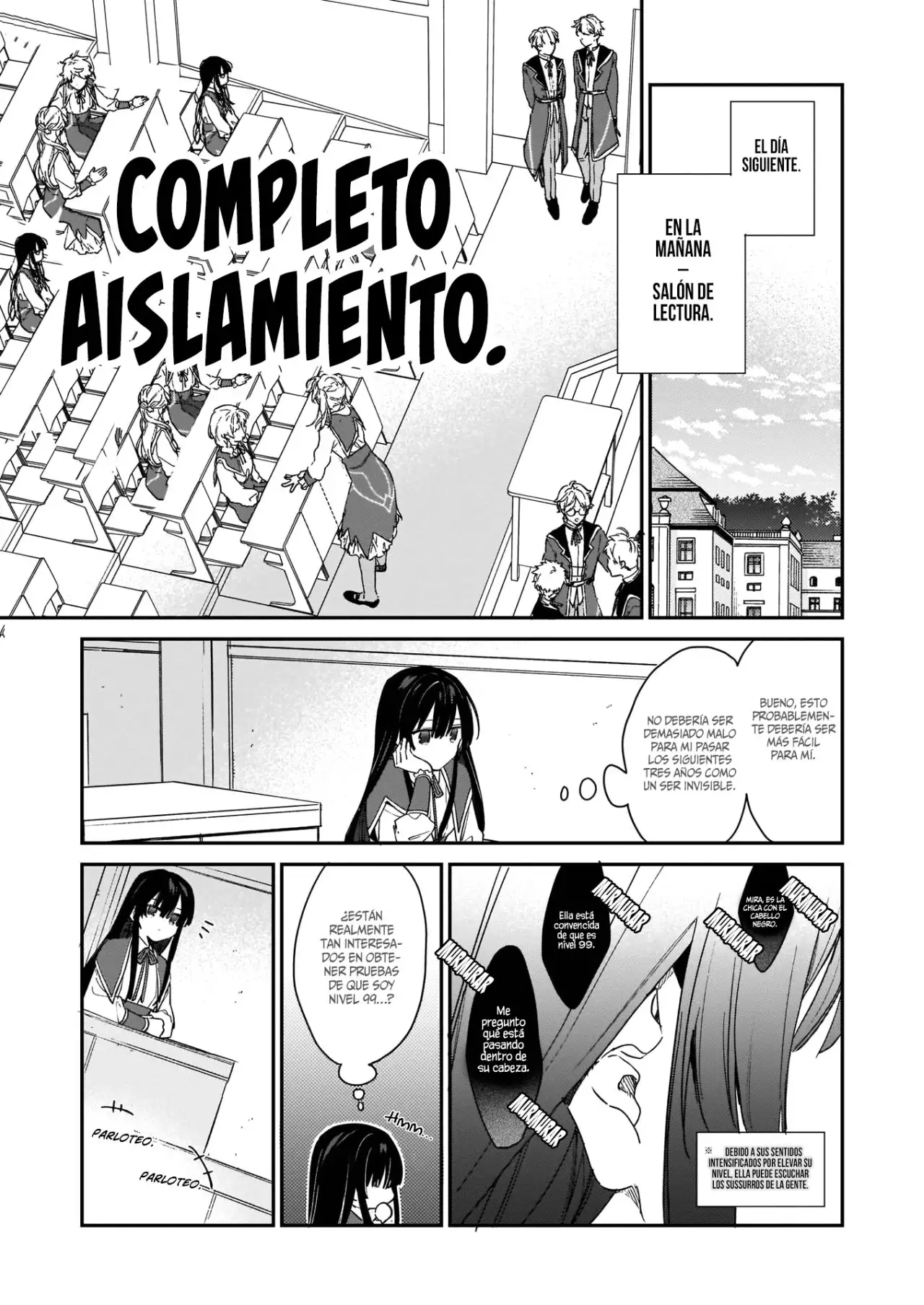 Villana Nivel 99 ~Tal Vez sea El Jefe Oculto pero no soy El Rey Demonio~ - Capítulo 1 - Página 14 - LectorTMOo