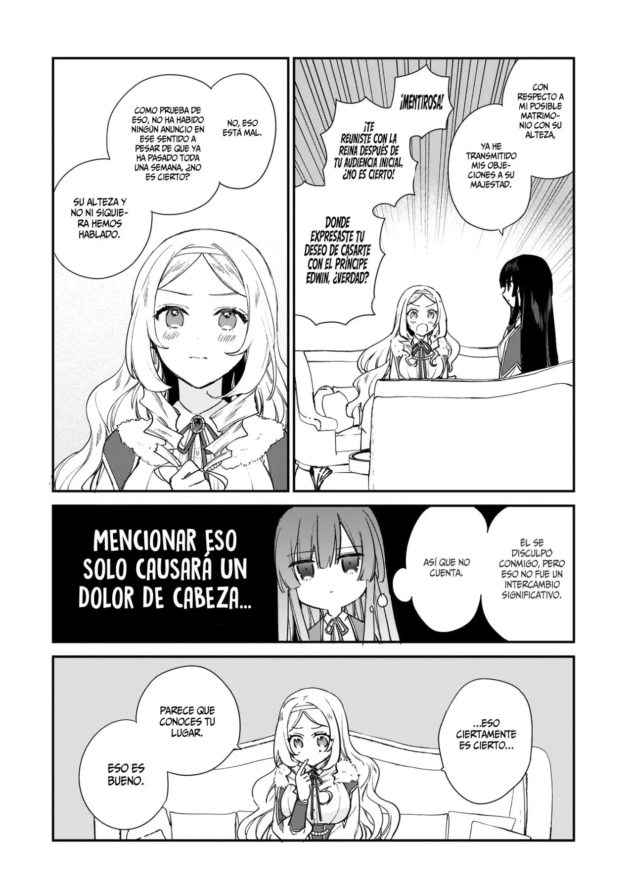 Villana Nivel 99 ~Tal Vez sea El Jefe Oculto pero no soy El Rey Demonio~ - Capítulo 4 - Página 21 - LectorTMOo