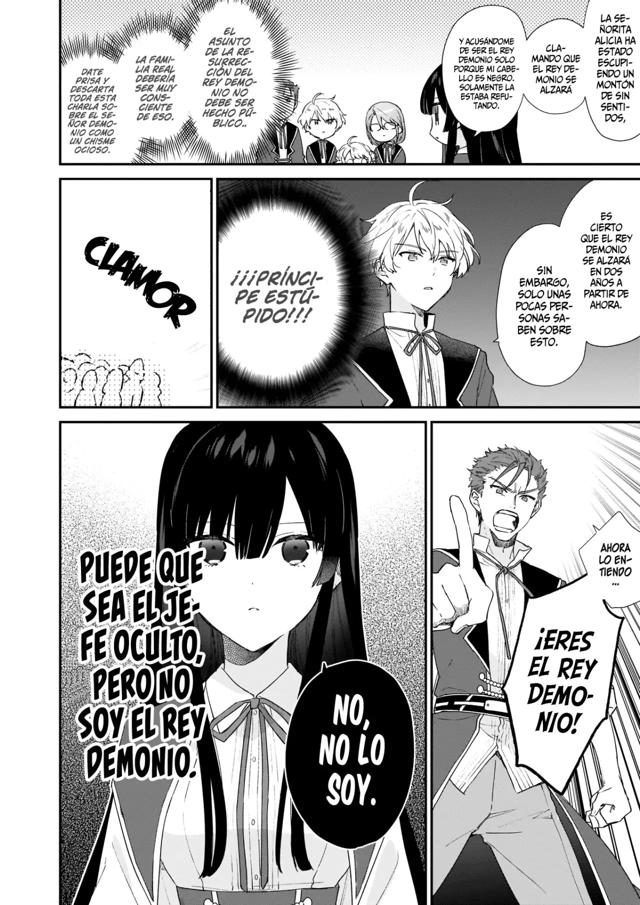 Villana Nivel 99 ~Tal Vez sea El Jefe Oculto pero no soy El Rey Demonio~ - Capítulo 5 - Página 7 - LectorTMOo