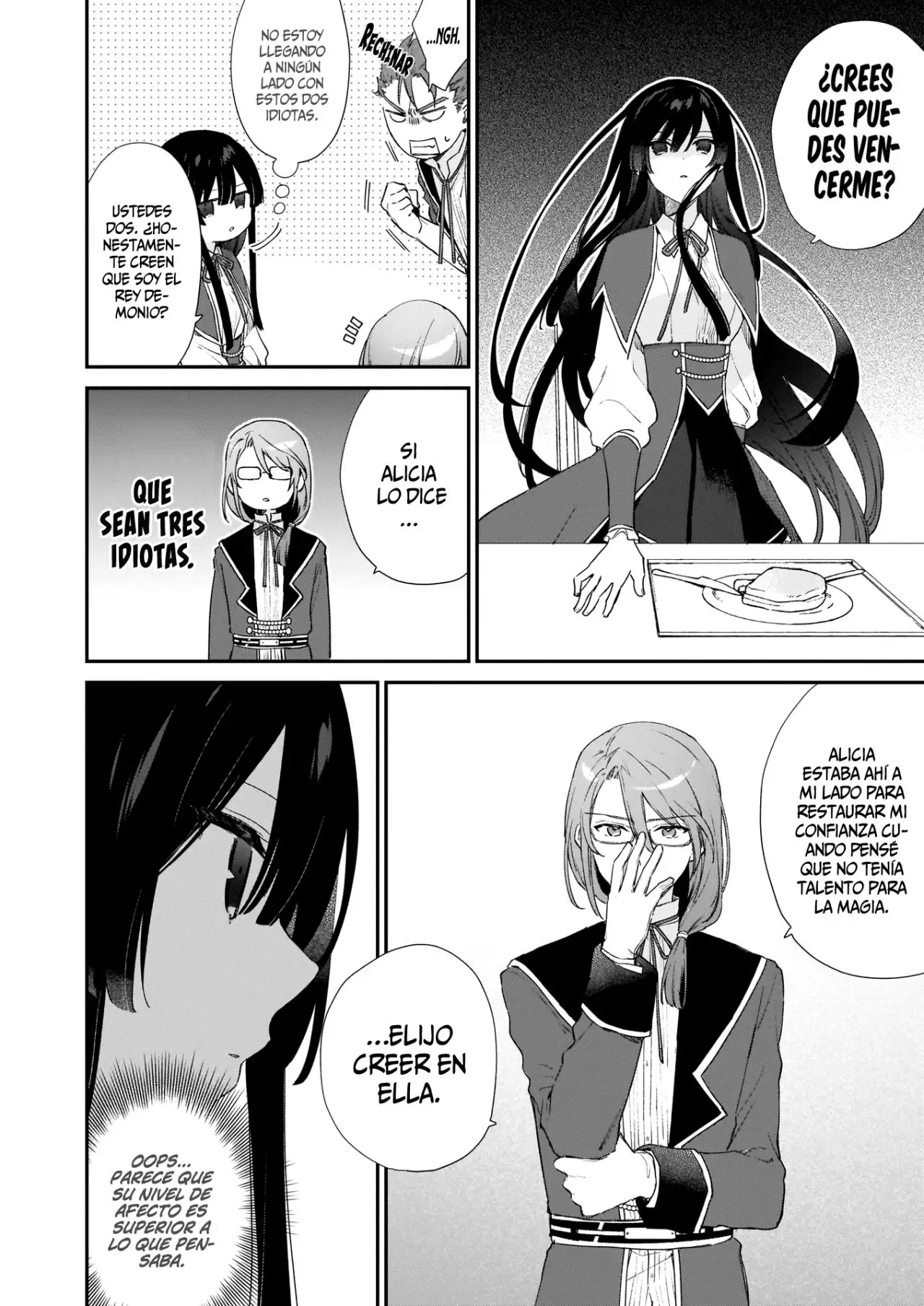 Villana Nivel 99 ~Tal Vez sea El Jefe Oculto pero no soy El Rey Demonio~ - Capítulo 5 - Página 9 - LectorTMOo