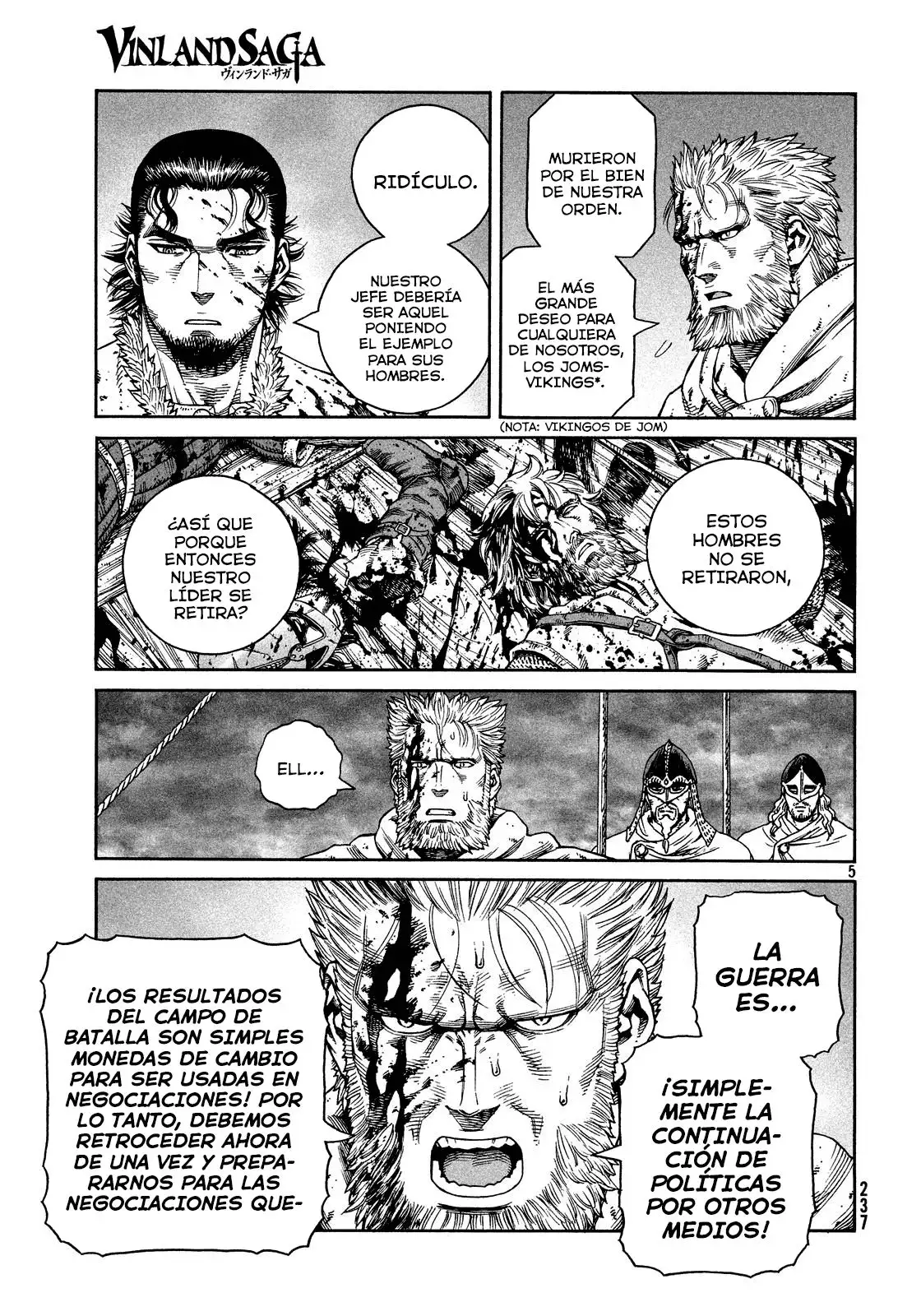 Vinland Saga - Capítulo 127 - Página 5 - LectorTMOo