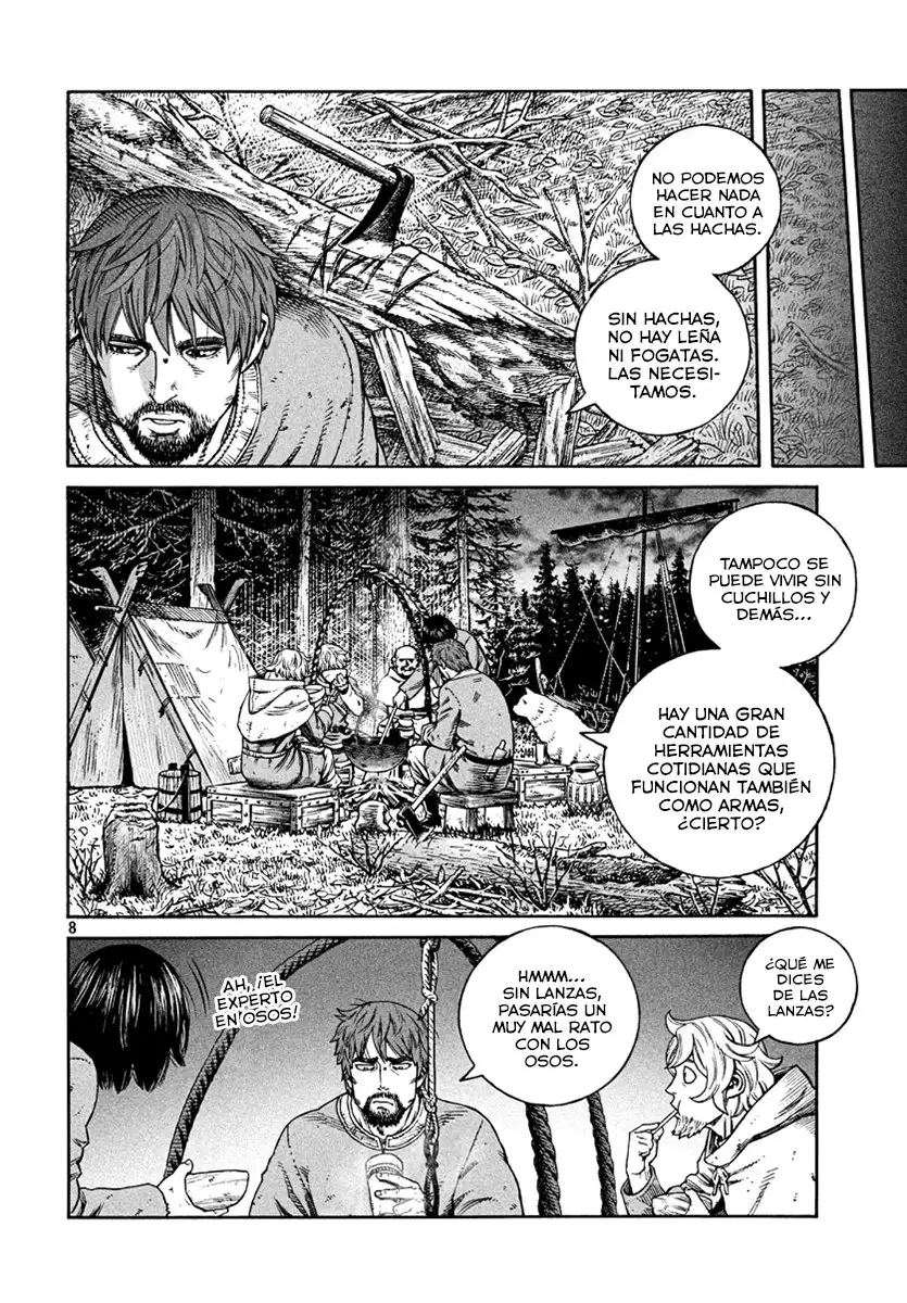 Vinland Saga - Capítulo 168 - Página 8 - LectorTMOo