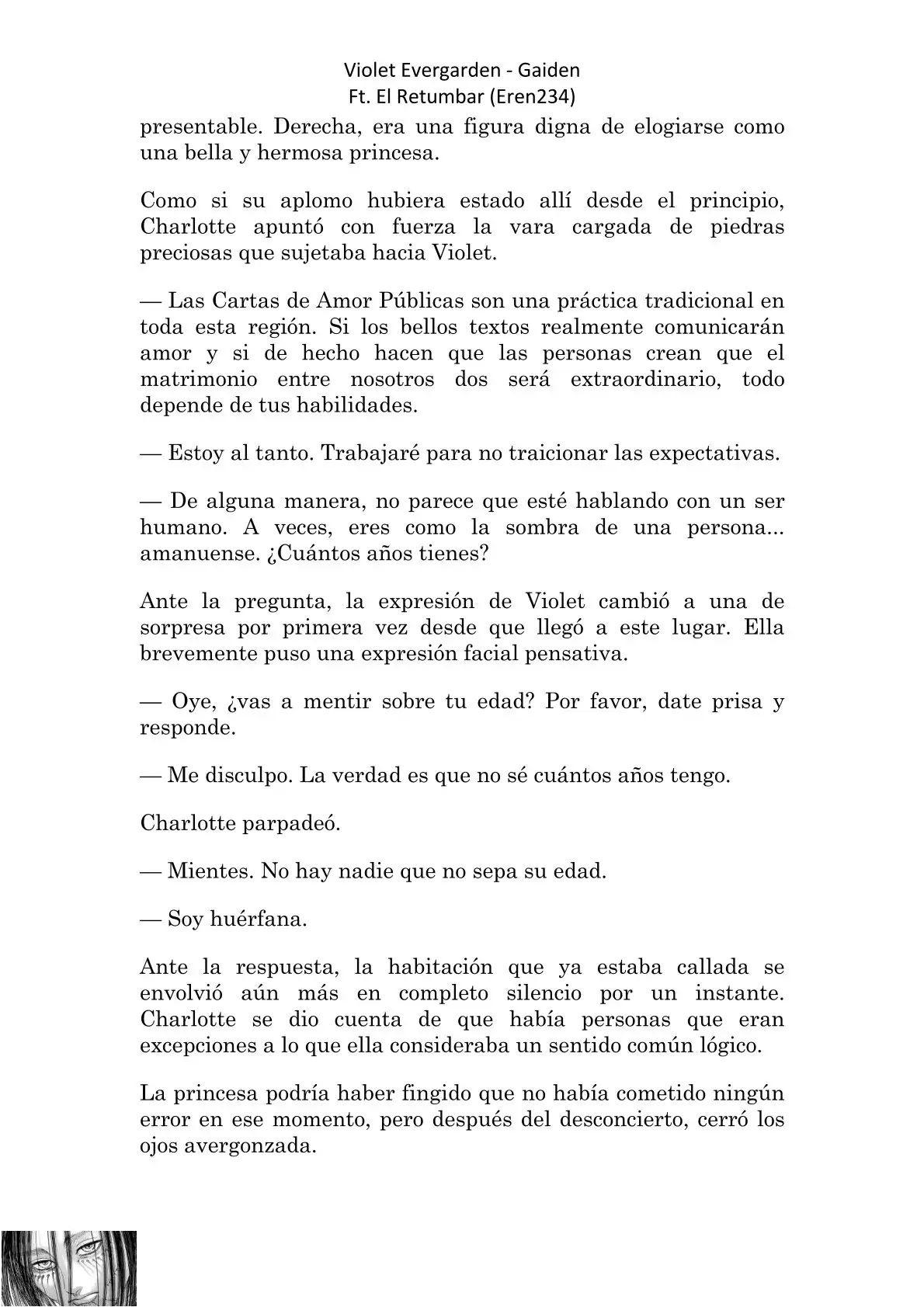Violet Evergarden (Novela) capítulo 15 página 5