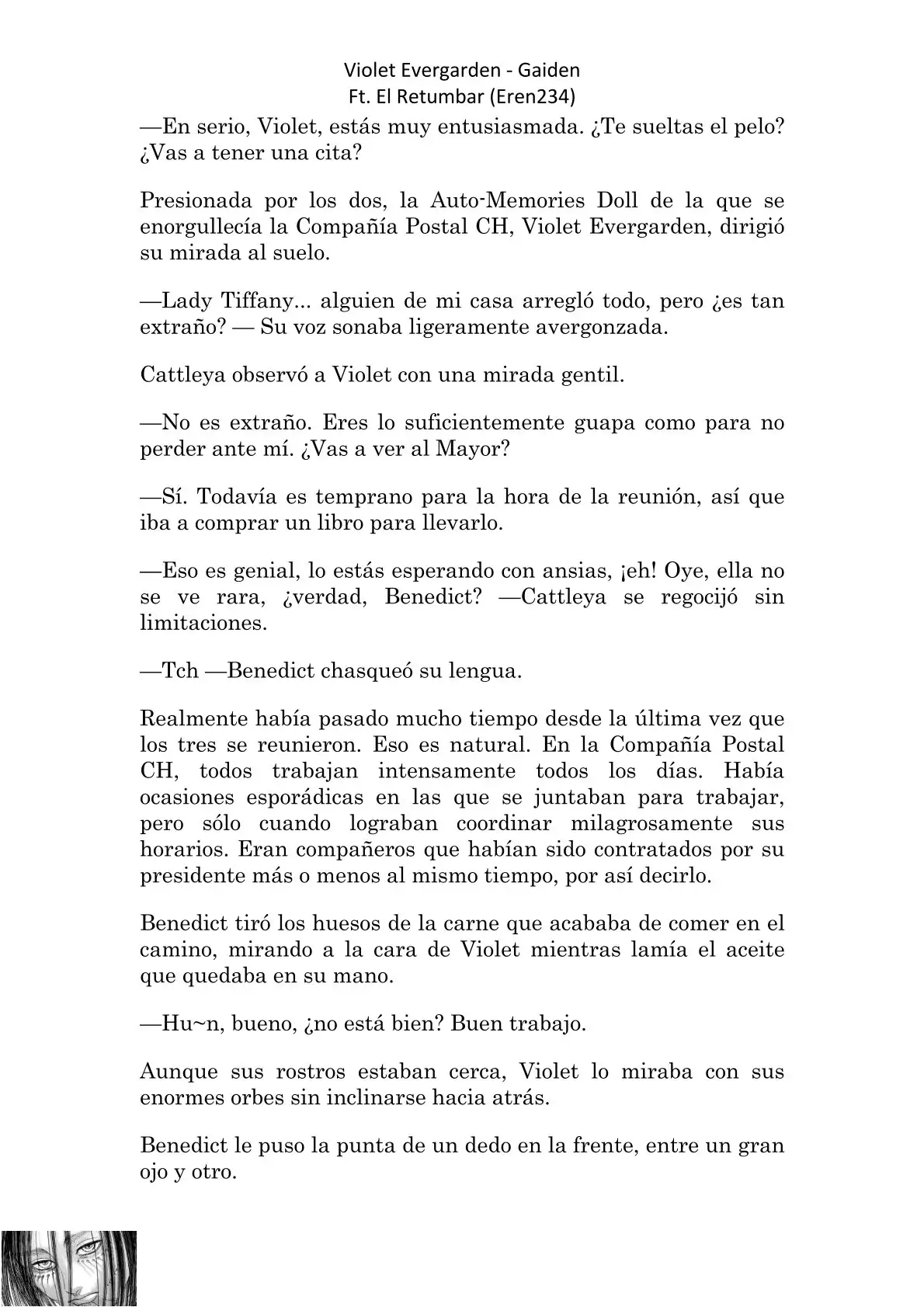 Violet Evergarden (Novela) capítulo 20 página 5