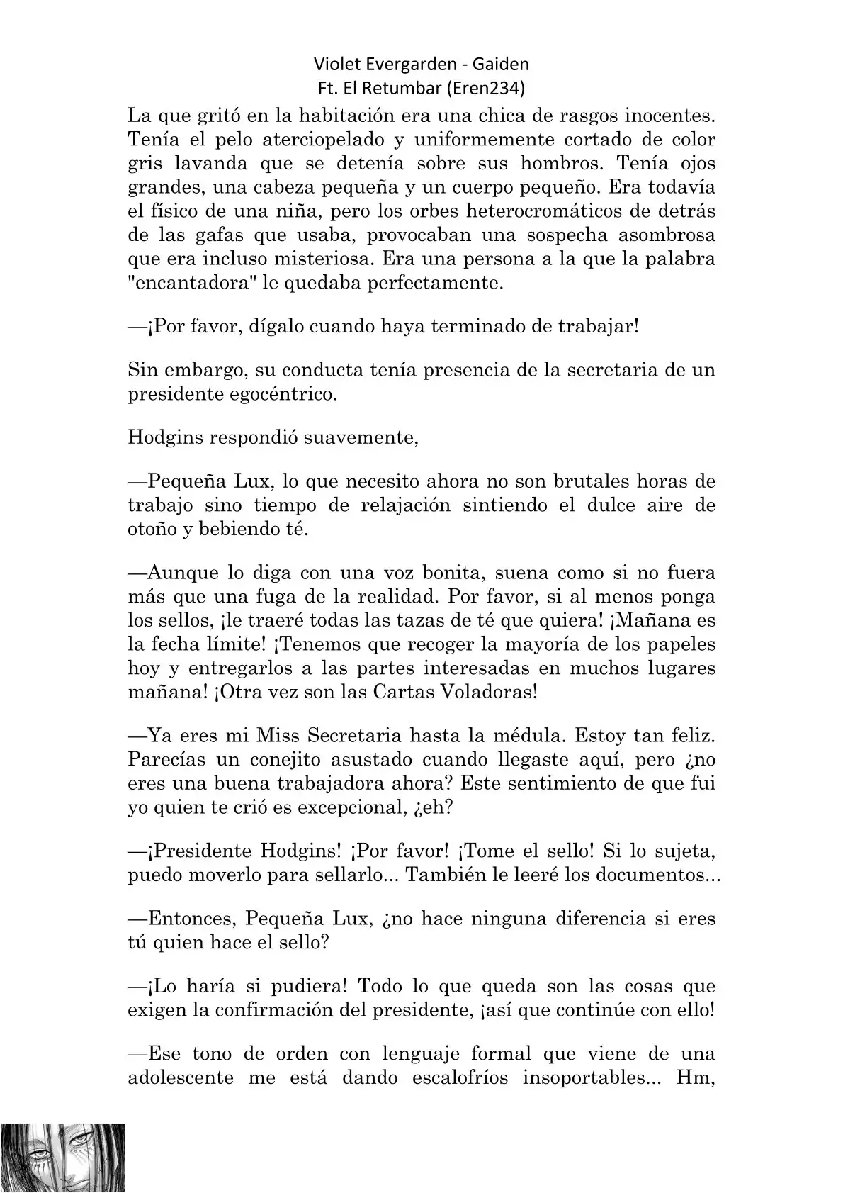 Violet Evergarden (Novela) capítulo 20 página 9