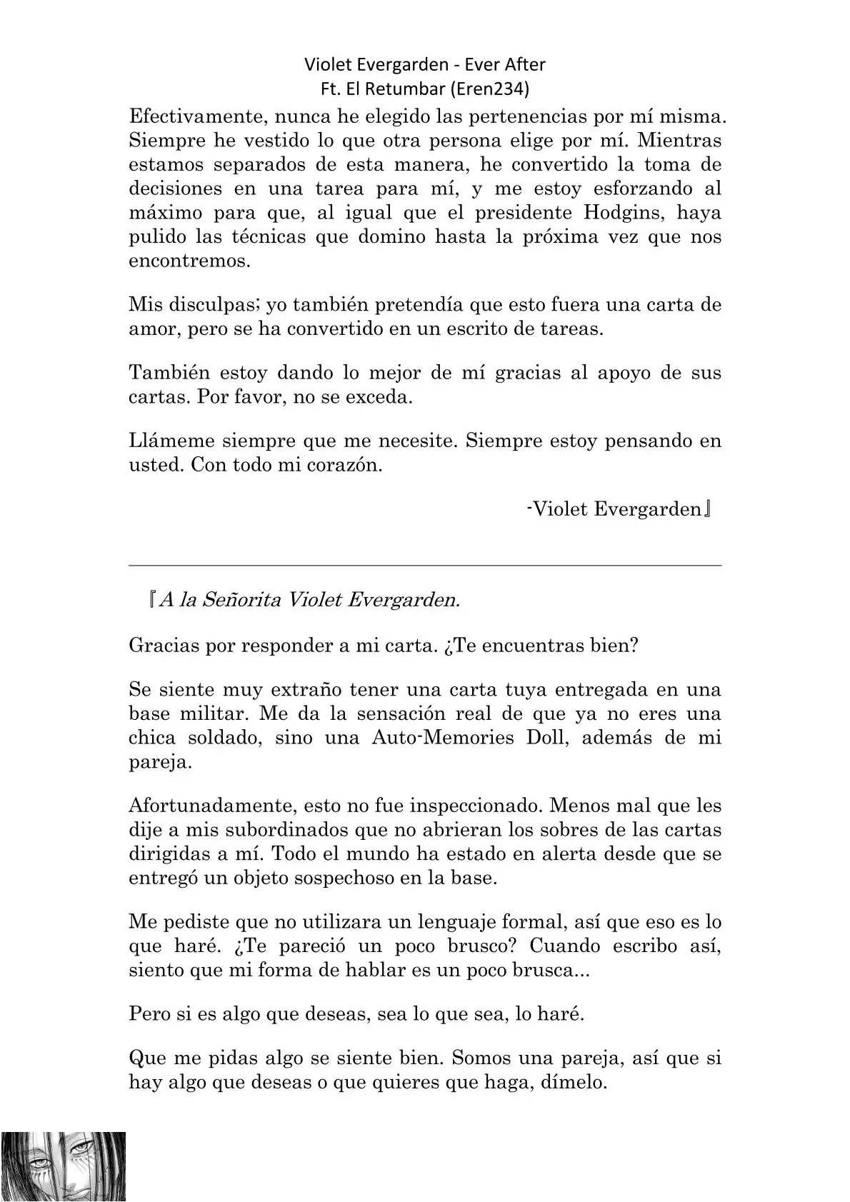 Violet Evergarden (Novela) capítulo 25 página 6