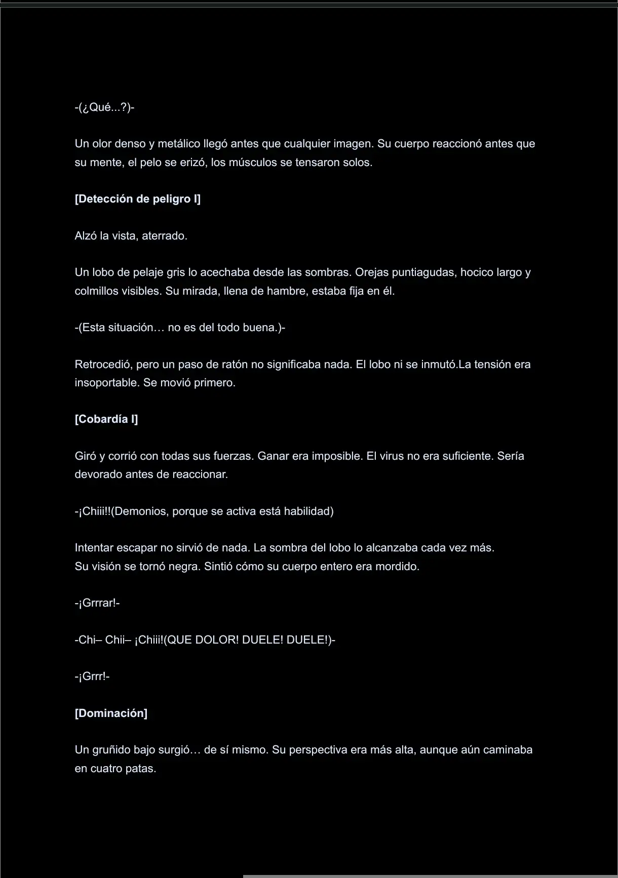 Virus Terminal: Zero. La vez que reencarne en un virus (Novela) - Capítulo 2 - Página 5 - LectorTMOo