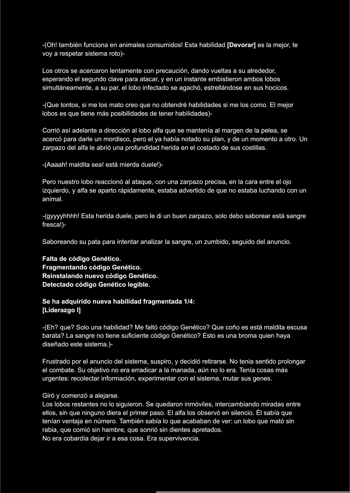 Virus Terminal: Zero. La vez que reencarne en un virus (Novela) - Capítulo 3 - Página 4 - LectorTMOo