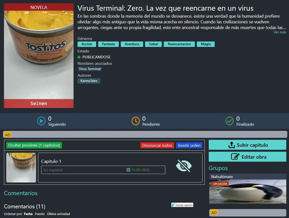 Virus Terminal: Zero. La vez que reencarne en un virus (Novela) - Capítulo 3 - Página 7 - LectorTMOo