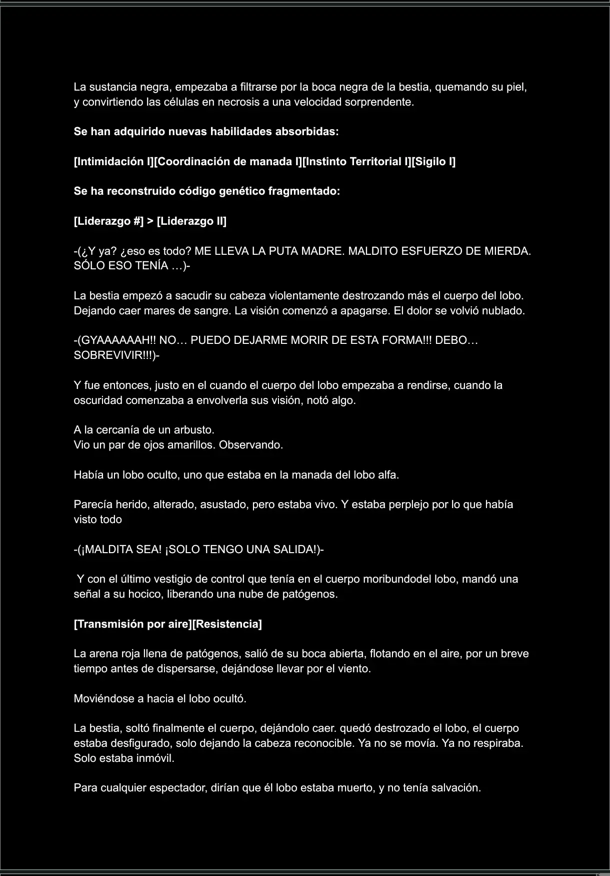 Virus Terminal: Zero. La vez que reencarne en un virus (Novela) - Capítulo 6 - Página 12 - LectorTMOo