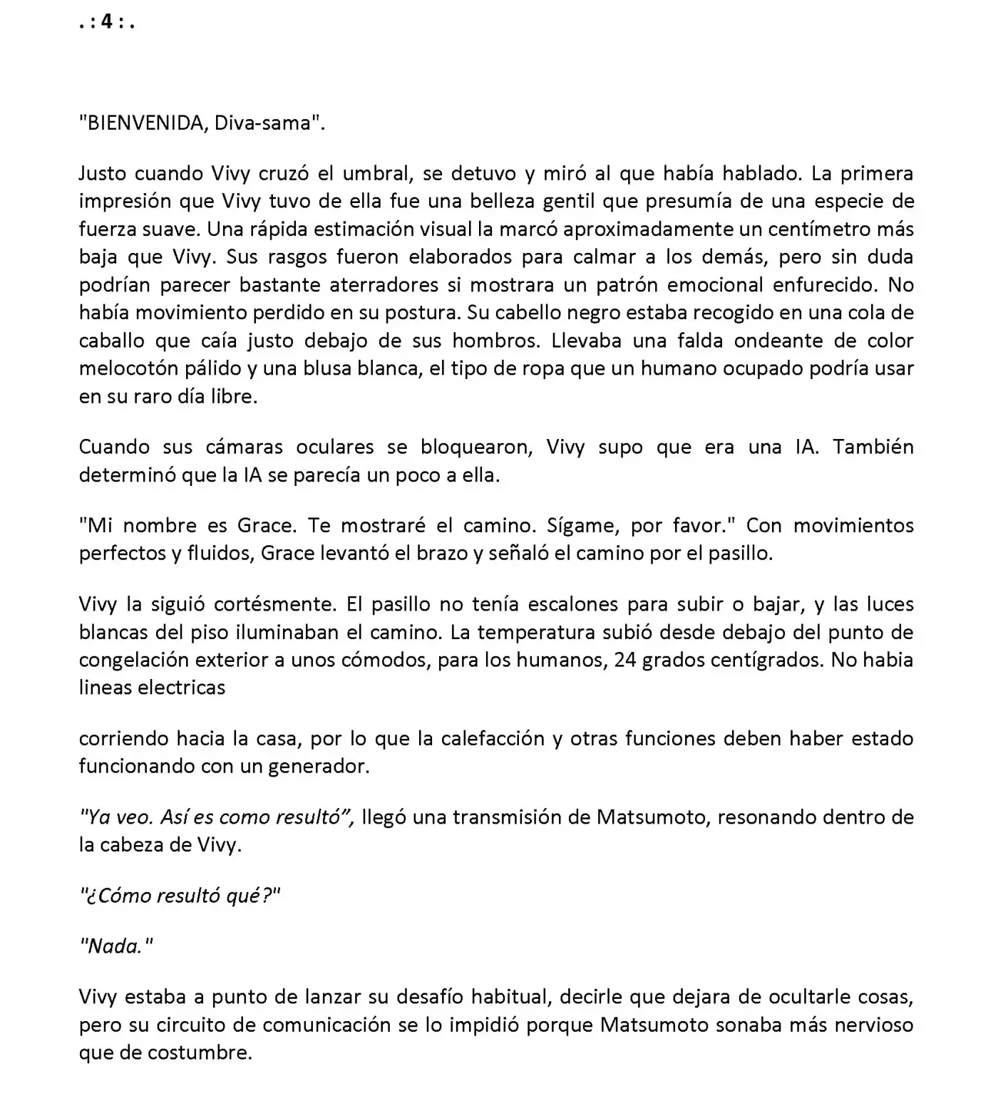 Vivy: Fluorite Eye's Song (Novela) - Capítulo 10.04 - Página 2 - LectorTMOo
