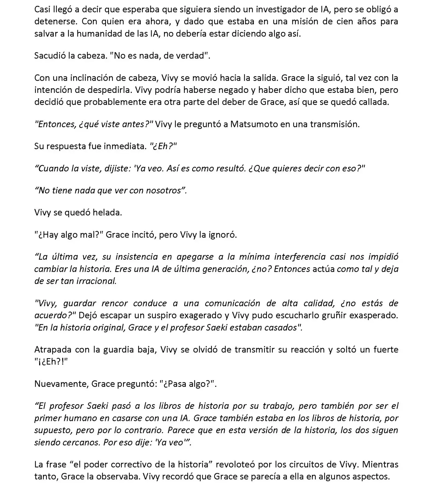 Vivy: Fluorite Eye's Song (Novela) - Capítulo 10.05 - Página 5 - LectorTMOo