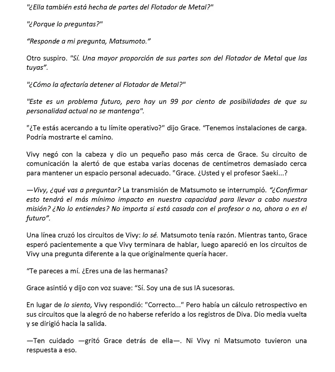 Vivy: Fluorite Eye's Song (Novela) - Capítulo 10.05 - Página 6 - LectorTMOo