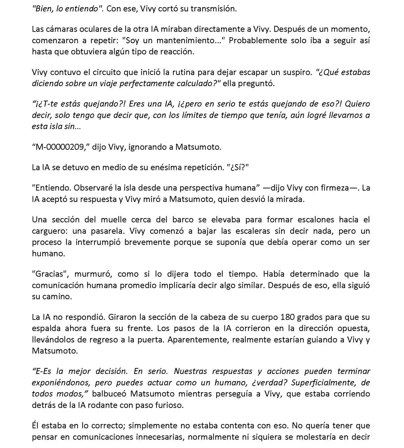 Vivy: Fluorite Eye's Song (Novela) - Capítulo 11.02 - Página 6 - LectorTMOo