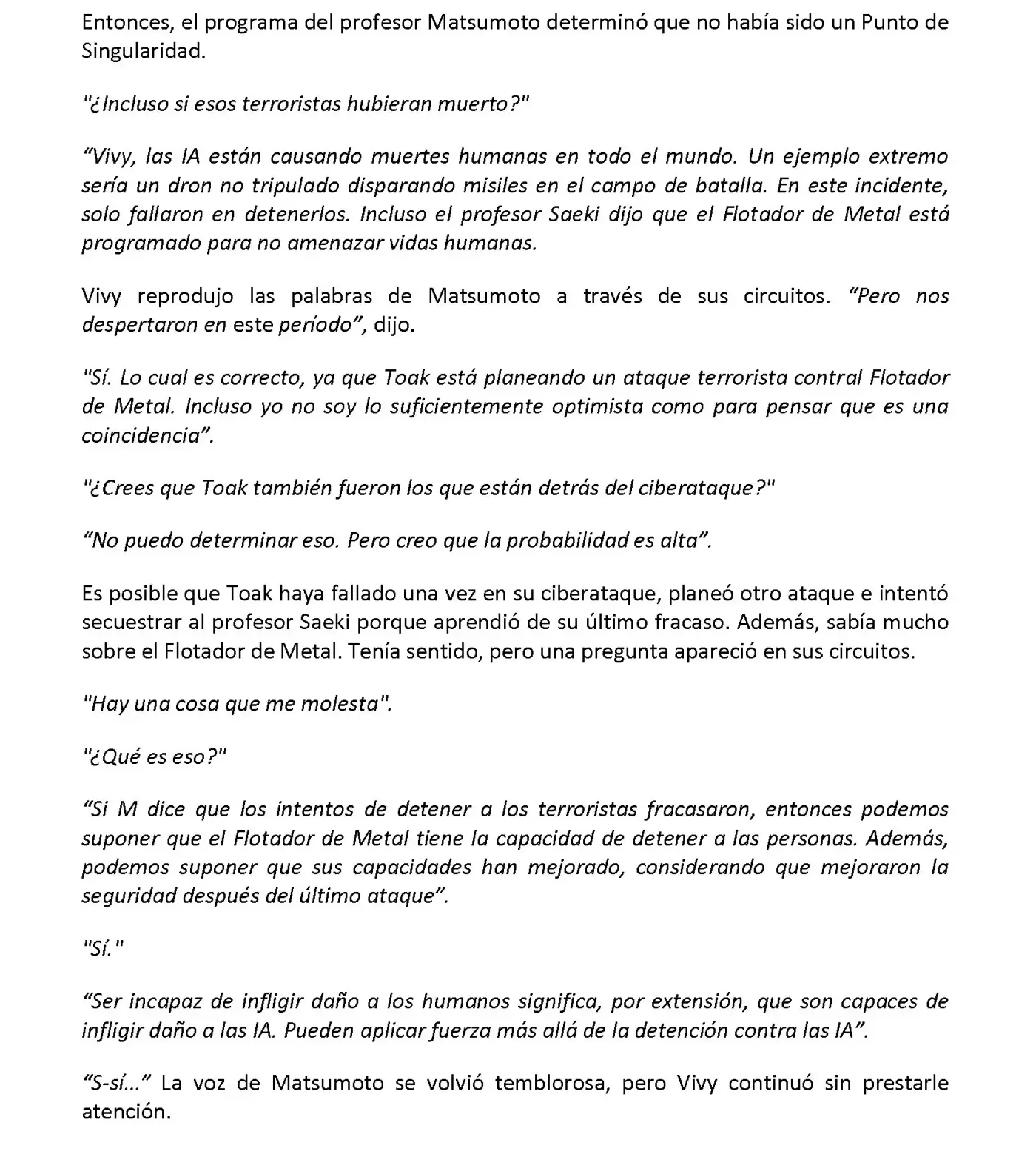 Vivy: Fluorite Eye's Song (Novela) - Capítulo 11.03 - Página 9 - LectorTMOo