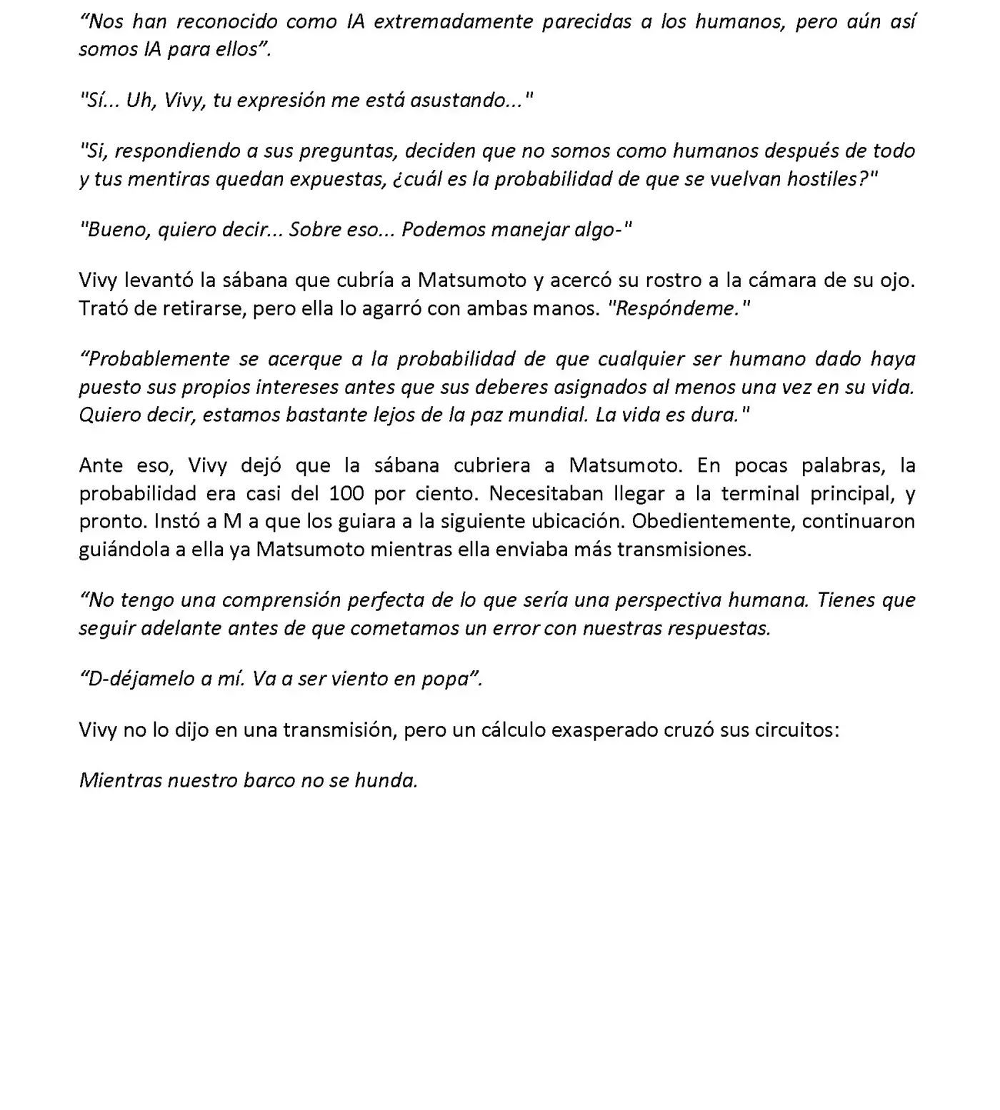 Vivy: Fluorite Eye's Song (Novela) - Capítulo 11.03 - Página 10 - LectorTMOo