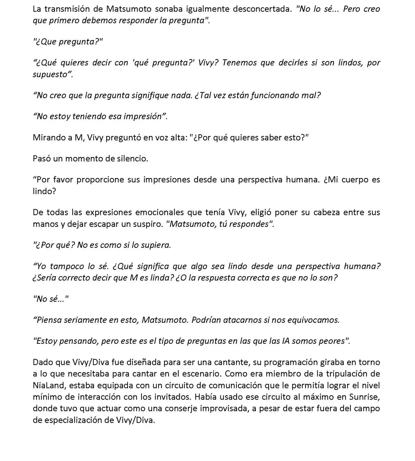 Vivy: Fluorite Eye's Song (Novela) - Capítulo 11.04 - Página 3 - LectorTMOo