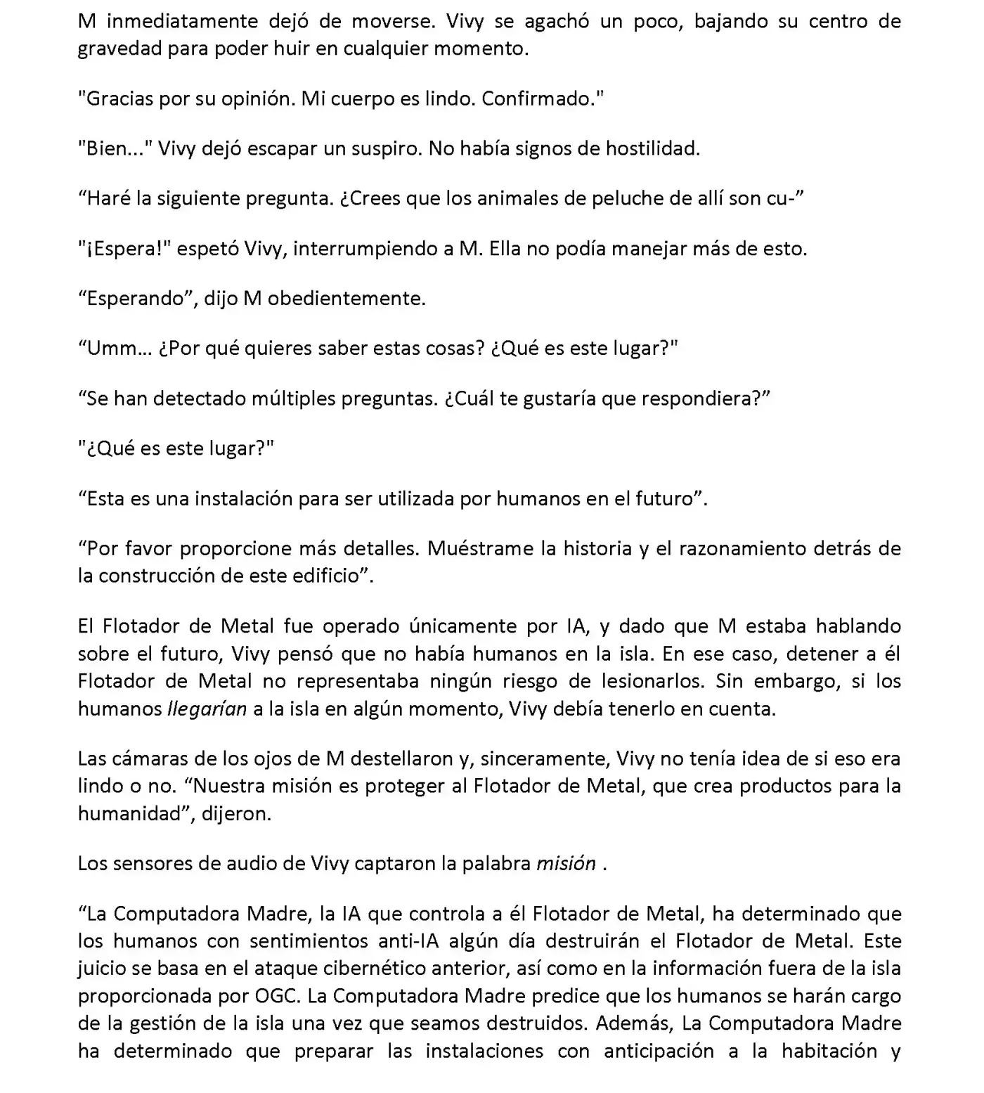 Vivy: Fluorite Eye's Song (Novela) - Capítulo 11.04 - Página 5 - LectorTMOo