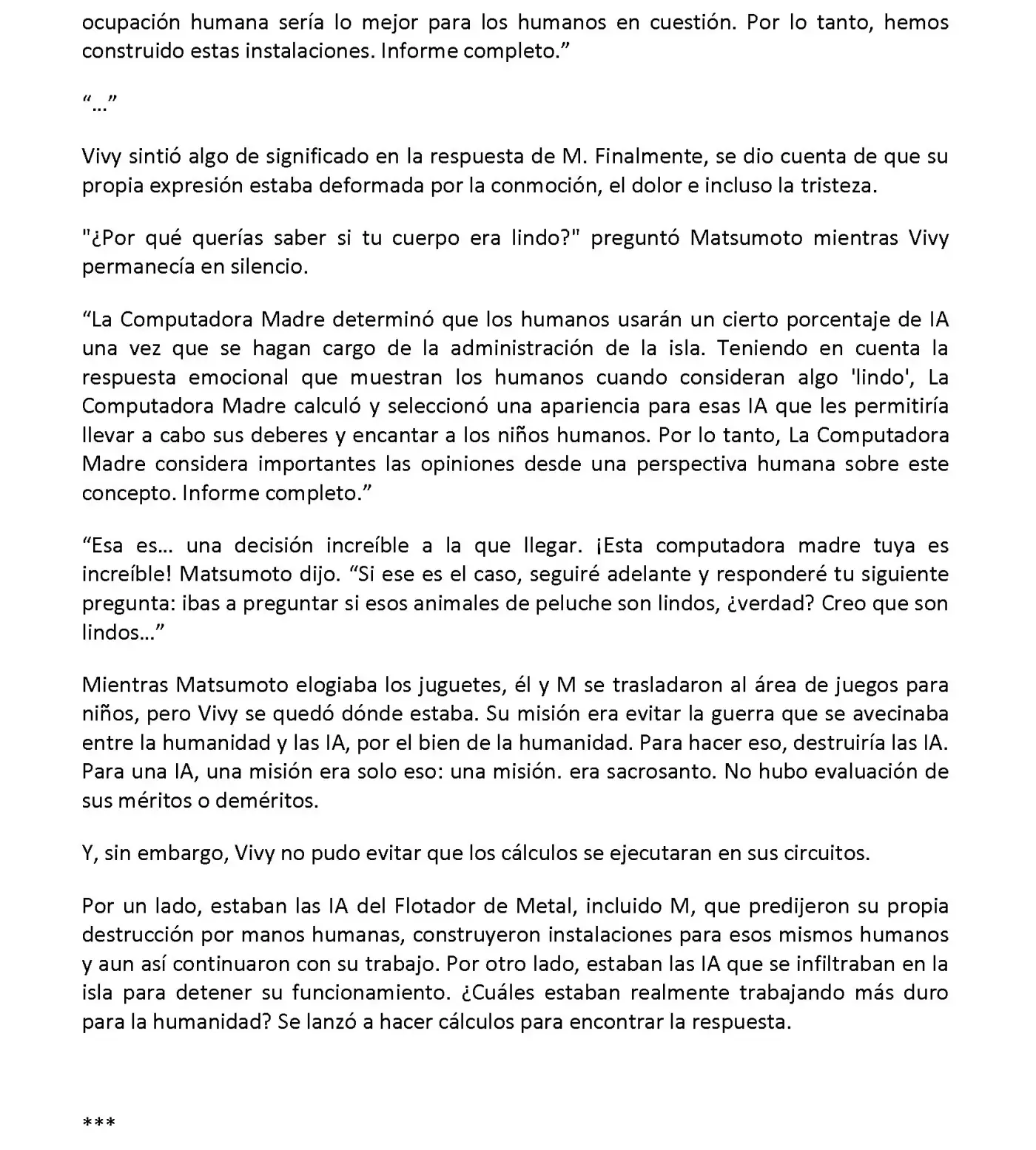Vivy: Fluorite Eye's Song (Novela) - Capítulo 11.04 - Página 6 - LectorTMOo