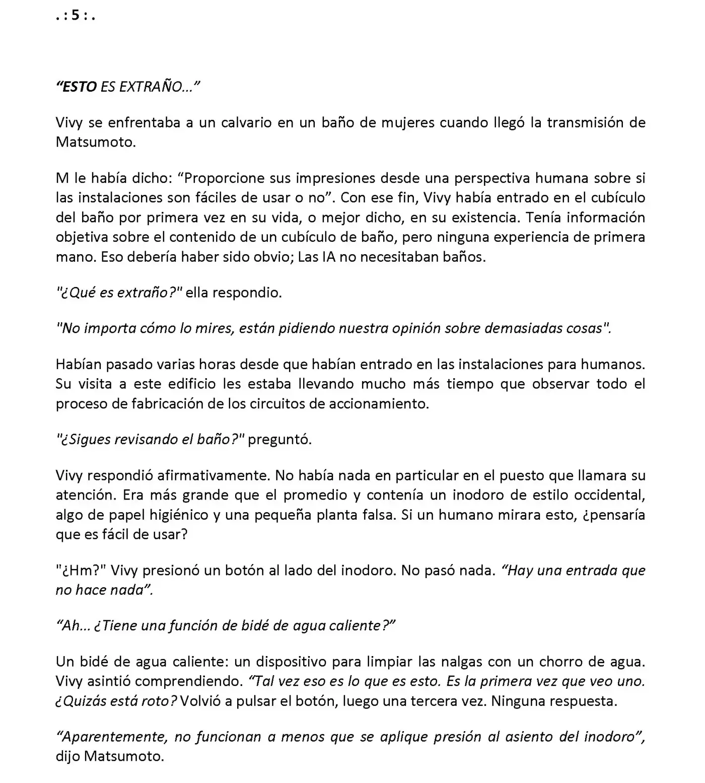 Vivy: Fluorite Eye's Song (Novela) - Capítulo 11.05 - Página 2 - LectorTMOo