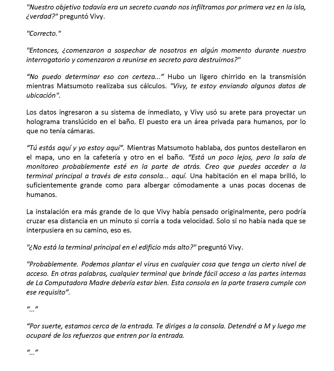 Vivy: Fluorite Eye's Song (Novela) - Capítulo 11.05 - Página 4 - LectorTMOo