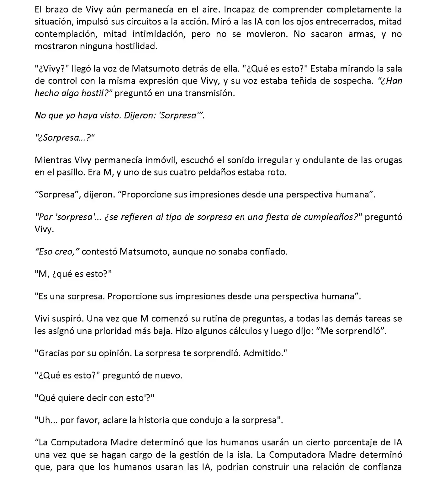 Vivy: Fluorite Eye's Song (Novela) - Capítulo 11.05 - Página 8 - LectorTMOo