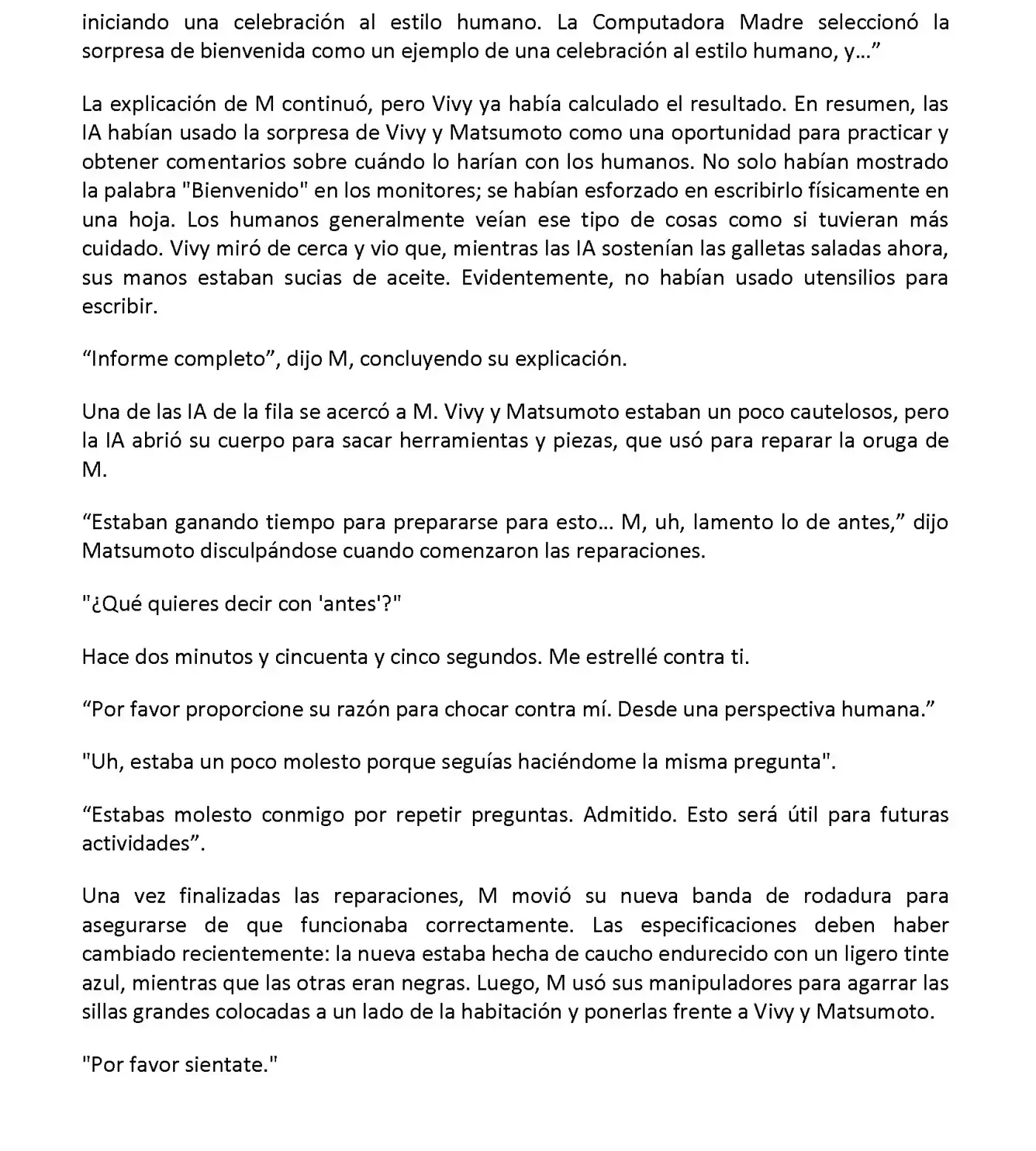 Vivy: Fluorite Eye's Song (Novela) - Capítulo 11.05 - Página 9 - LectorTMOo