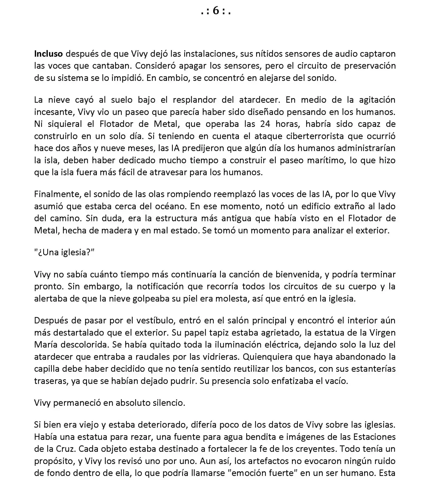 Vivy: Fluorite Eye's Song (Novela) - Capítulo 11.06 - Página 2 - LectorTMOo
