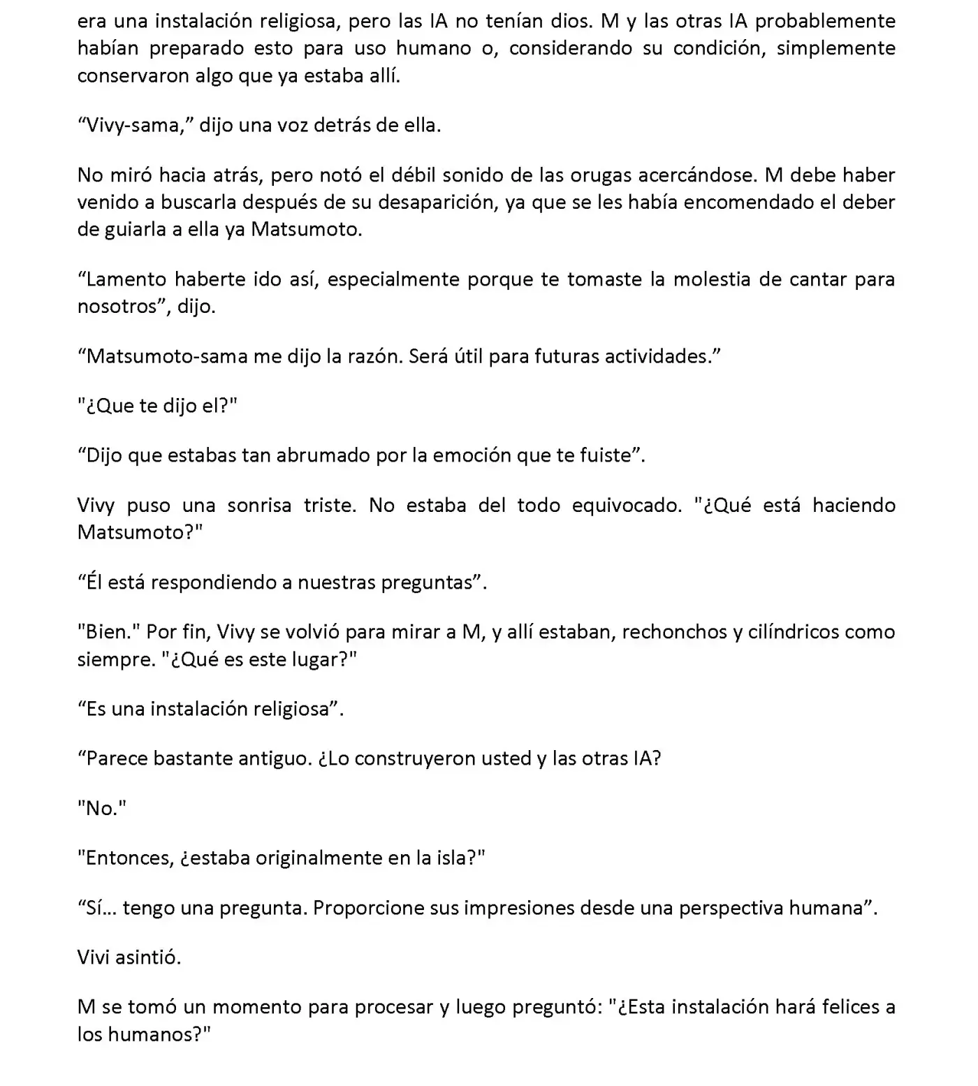 Vivy: Fluorite Eye's Song (Novela) - Capítulo 11.06 - Página 3 - LectorTMOo
