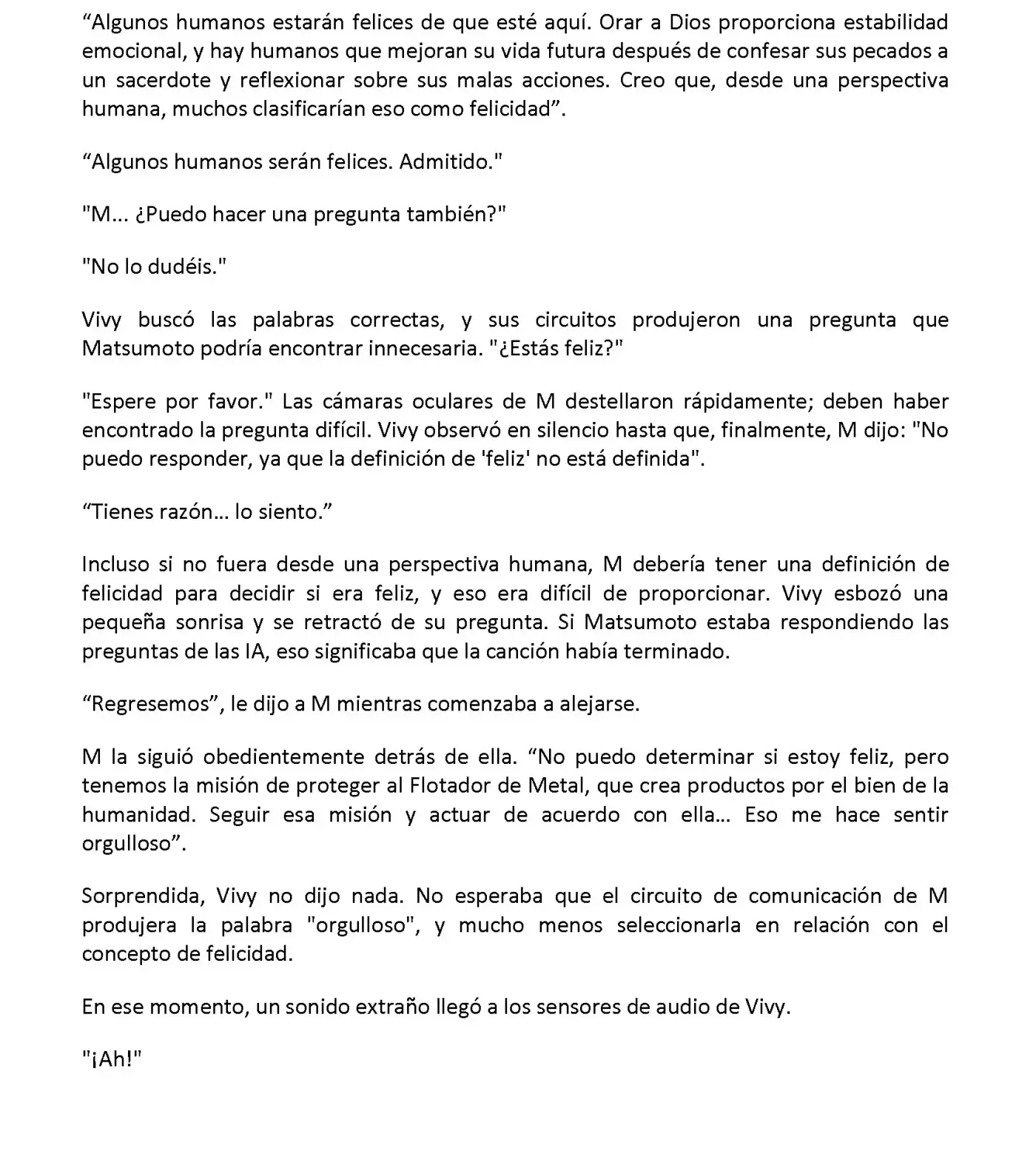 Vivy: Fluorite Eye's Song (Novela) - Capítulo 11.06 - Página 4 - LectorTMOo