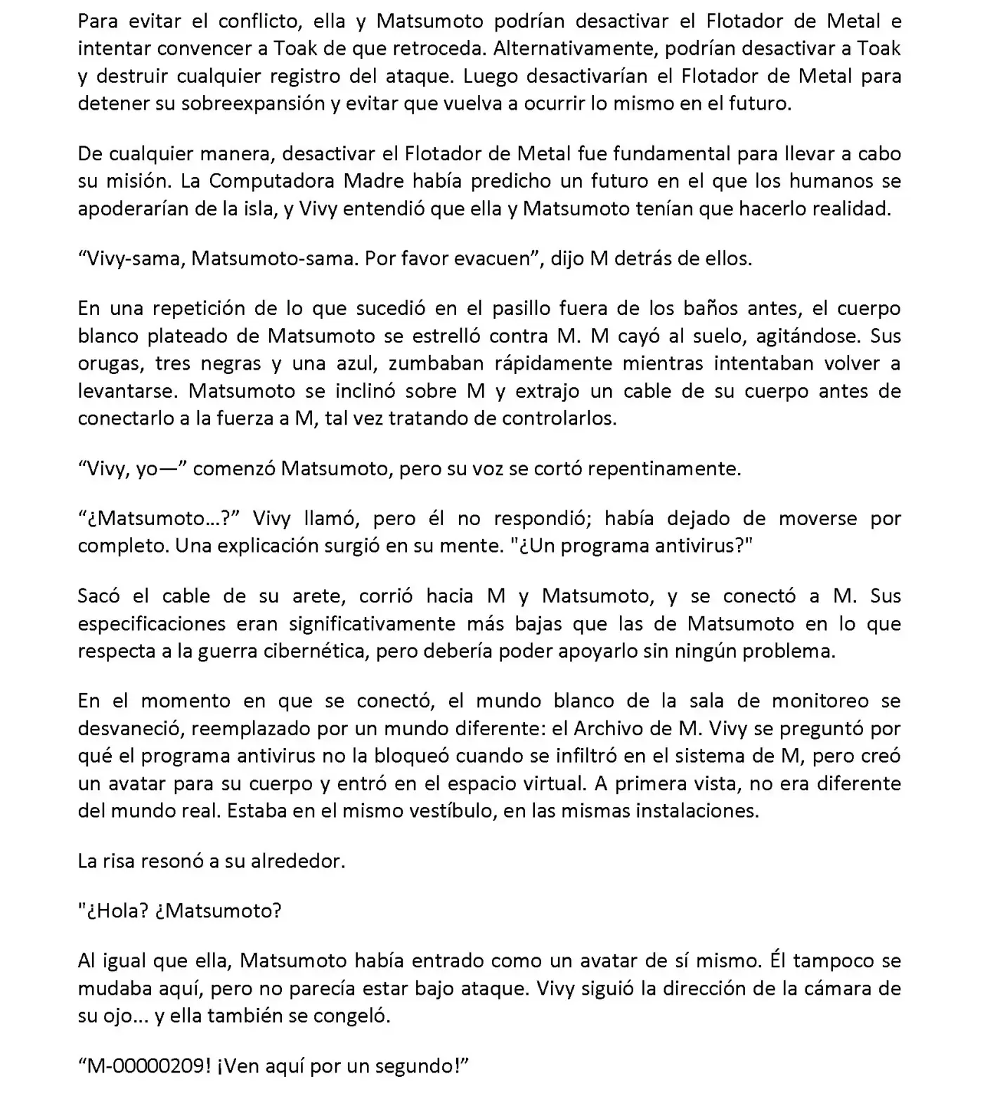 Vivy: Fluorite Eye's Song (Novela) - Capítulo 11.07 - Página 3 - LectorTMOo