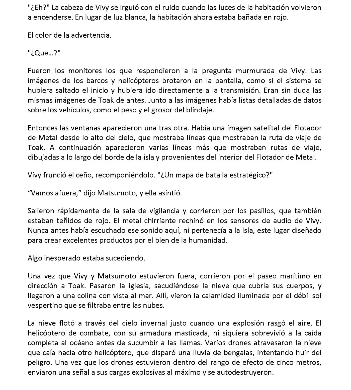 Vivy: Fluorite Eye's Song (Novela) - Capítulo 11.08 - Página 3 - LectorTMOo