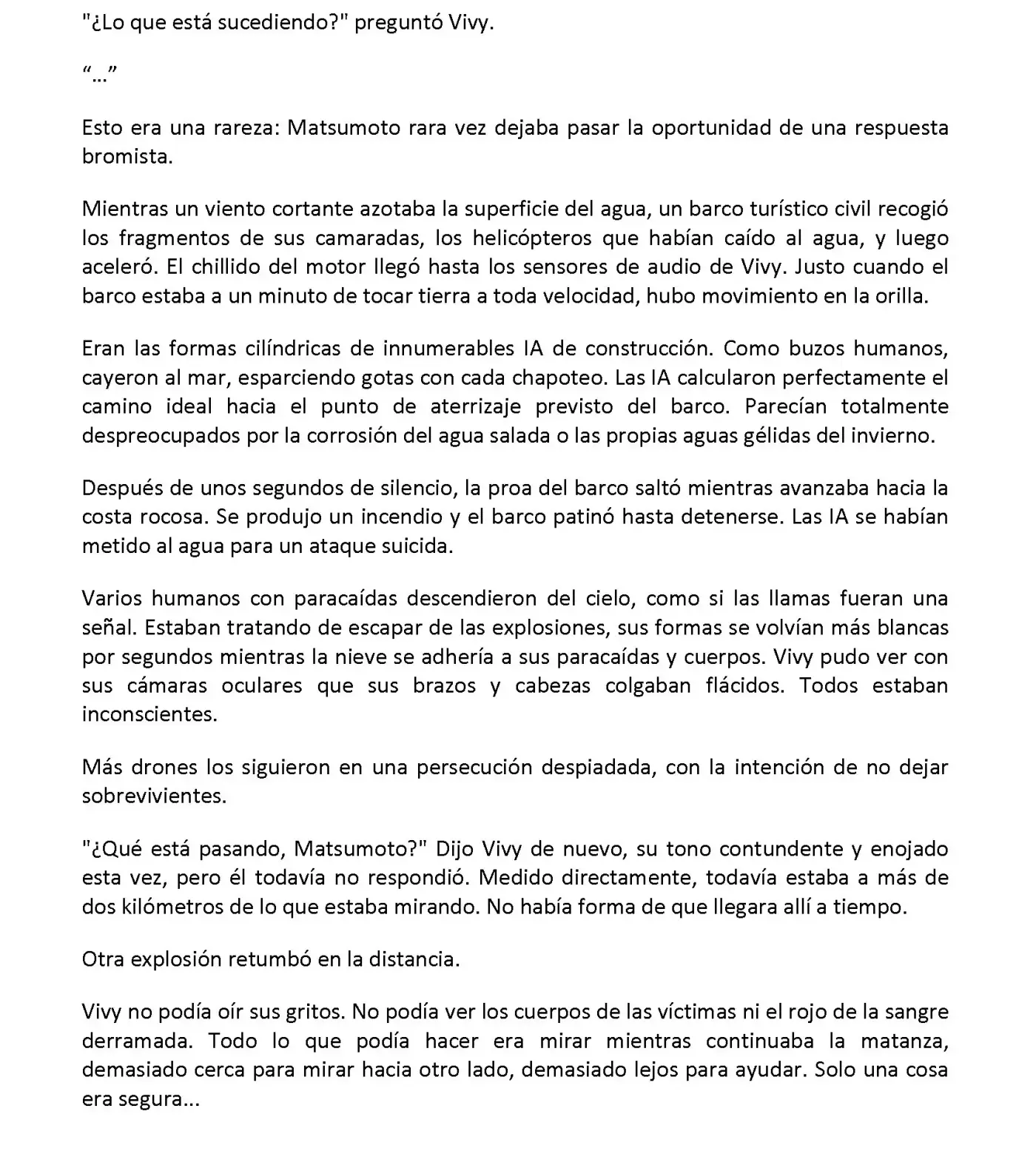 Vivy: Fluorite Eye's Song (Novela) - Capítulo 11.08 - Página 4 - LectorTMOo