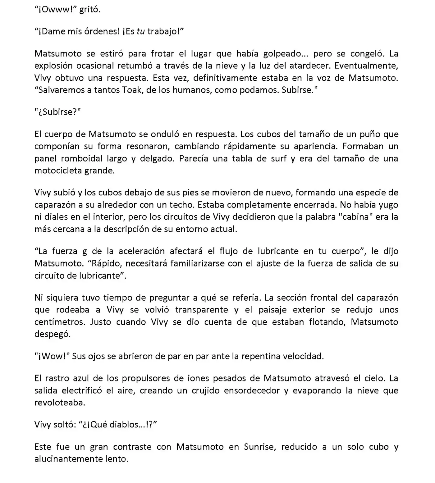 Vivy: Fluorite Eye's Song (Novela) - Capítulo 11.09 - Página 3 - LectorTMOo