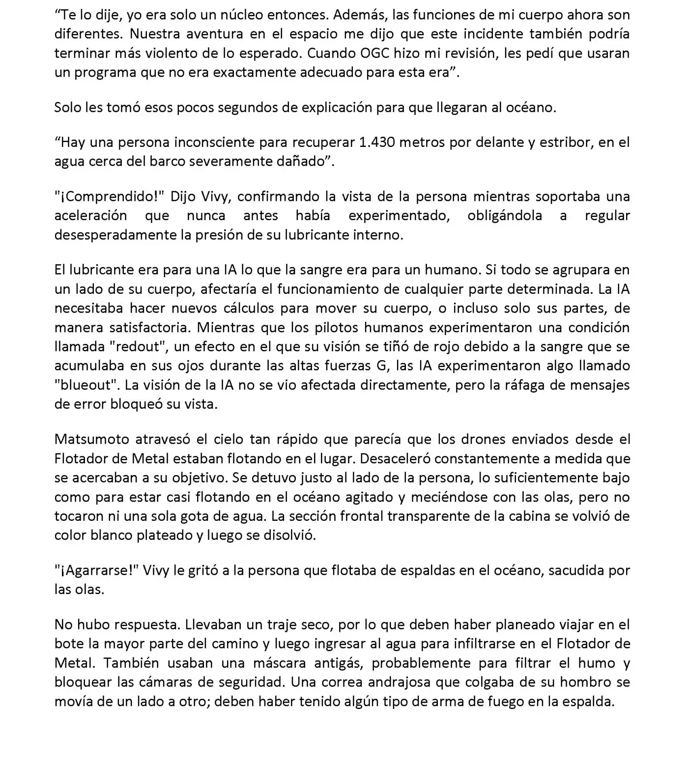 Vivy: Fluorite Eye's Song (Novela) - Capítulo 11.09 - Página 4 - LectorTMOo