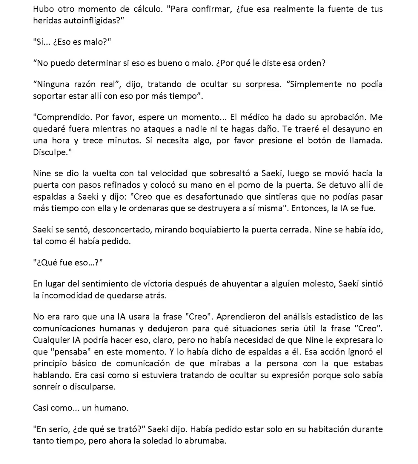 Vivy: Fluorite Eye's Song (Novela) - Capítulo 12.04 - Página 5 - LectorTMOo