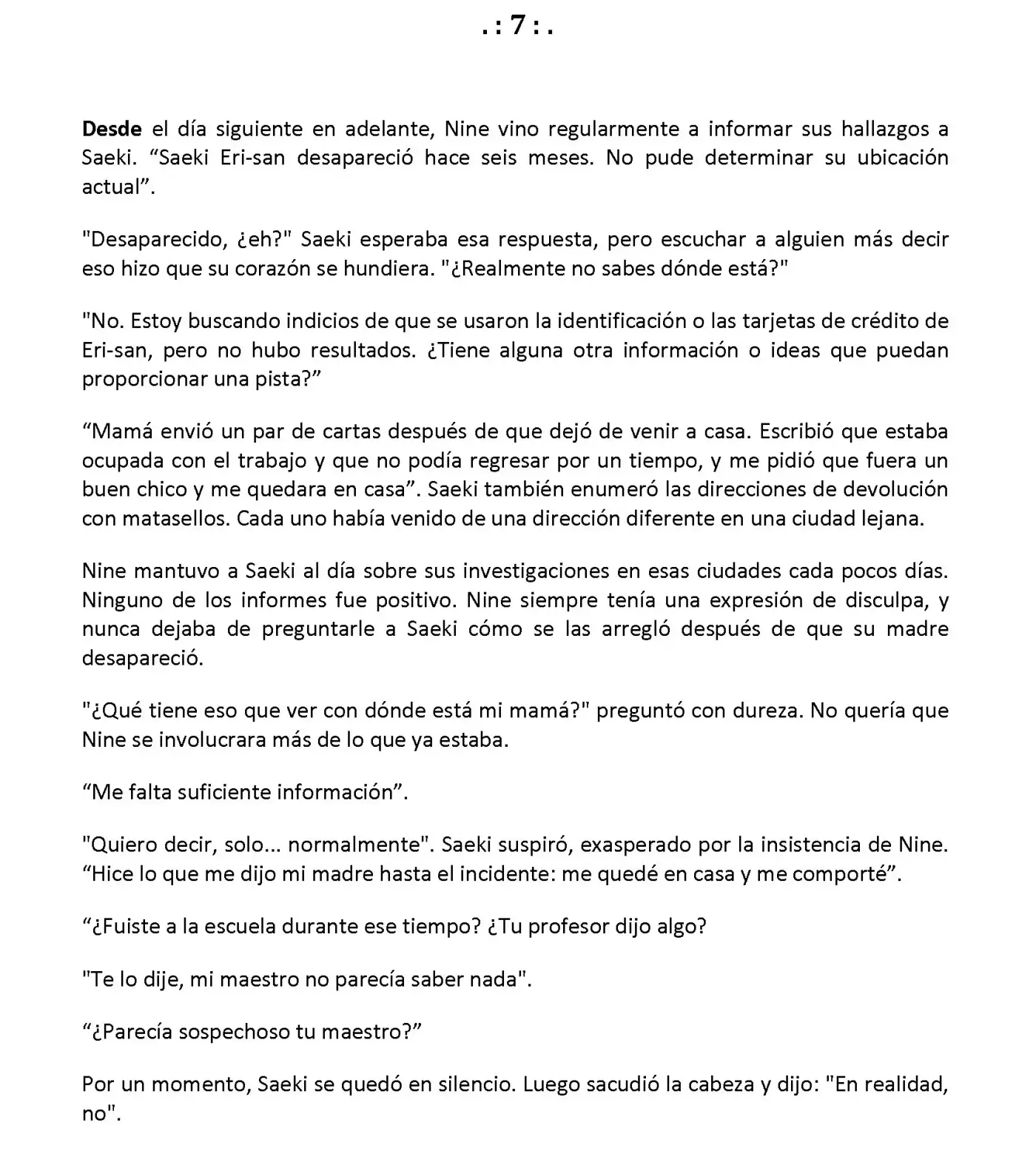 Vivy: Fluorite Eye's Song (Novela) - Capítulo 12.07 - Página 2 - LectorTMOo