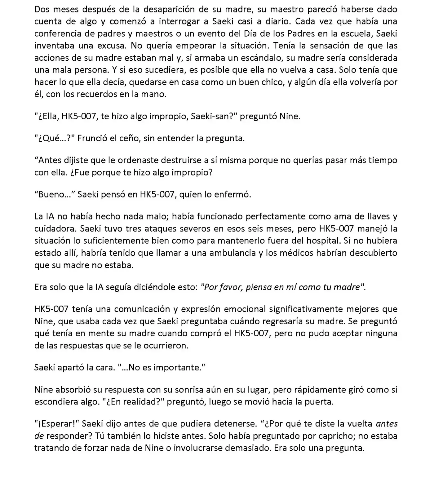 Vivy: Fluorite Eye's Song (Novela) - Capítulo 12.07 - Página 3 - LectorTMOo